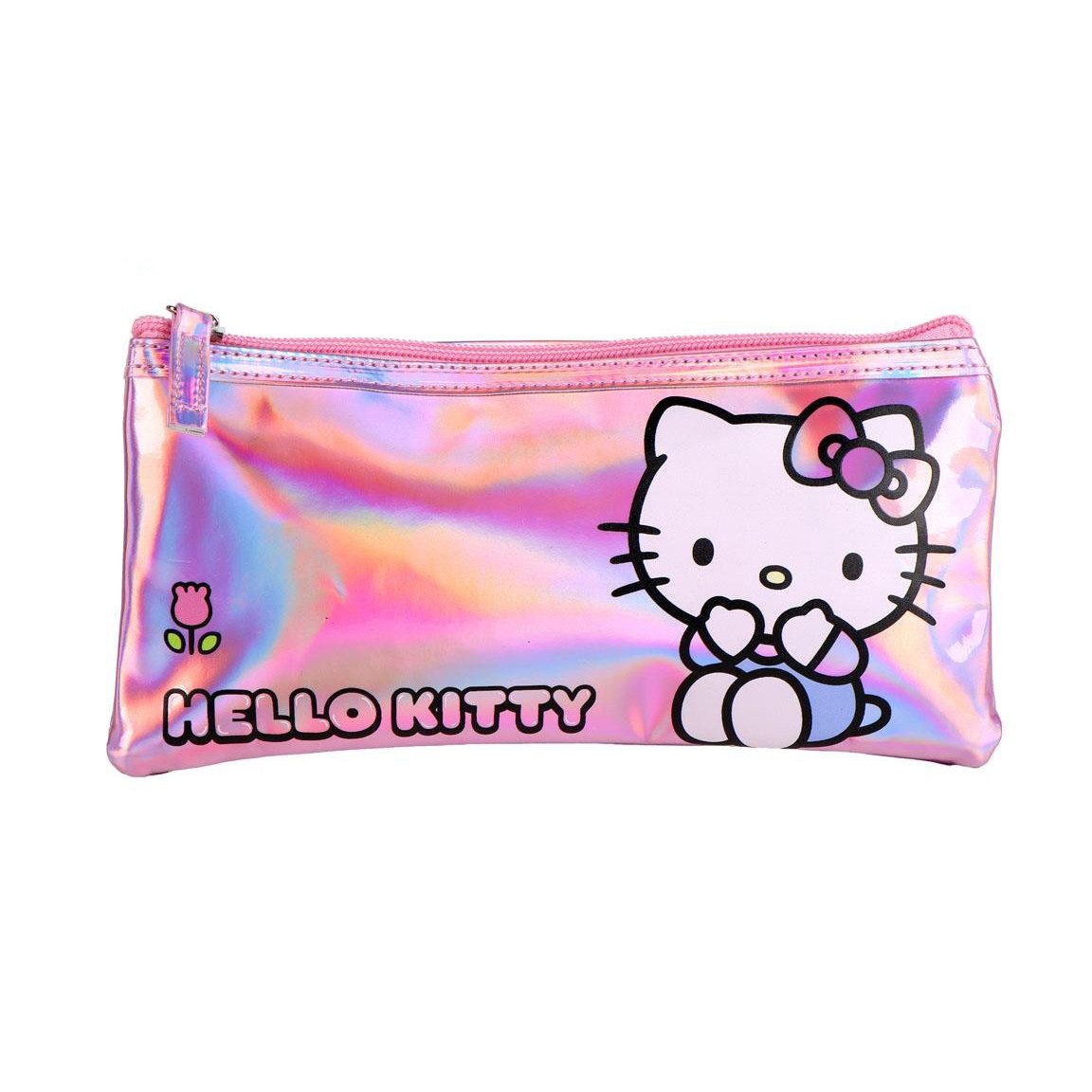 Cerda Federmäppchen Hello Kitty Kuromi Etui – Iridescent Federmäppchen Schule Schreibwaren