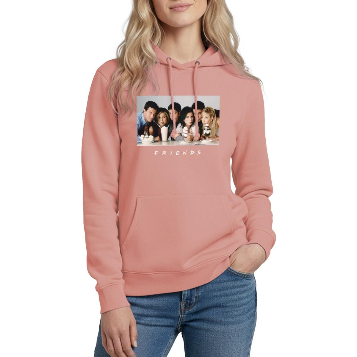 Hoodie Friends Milkshake Damen Hoodie