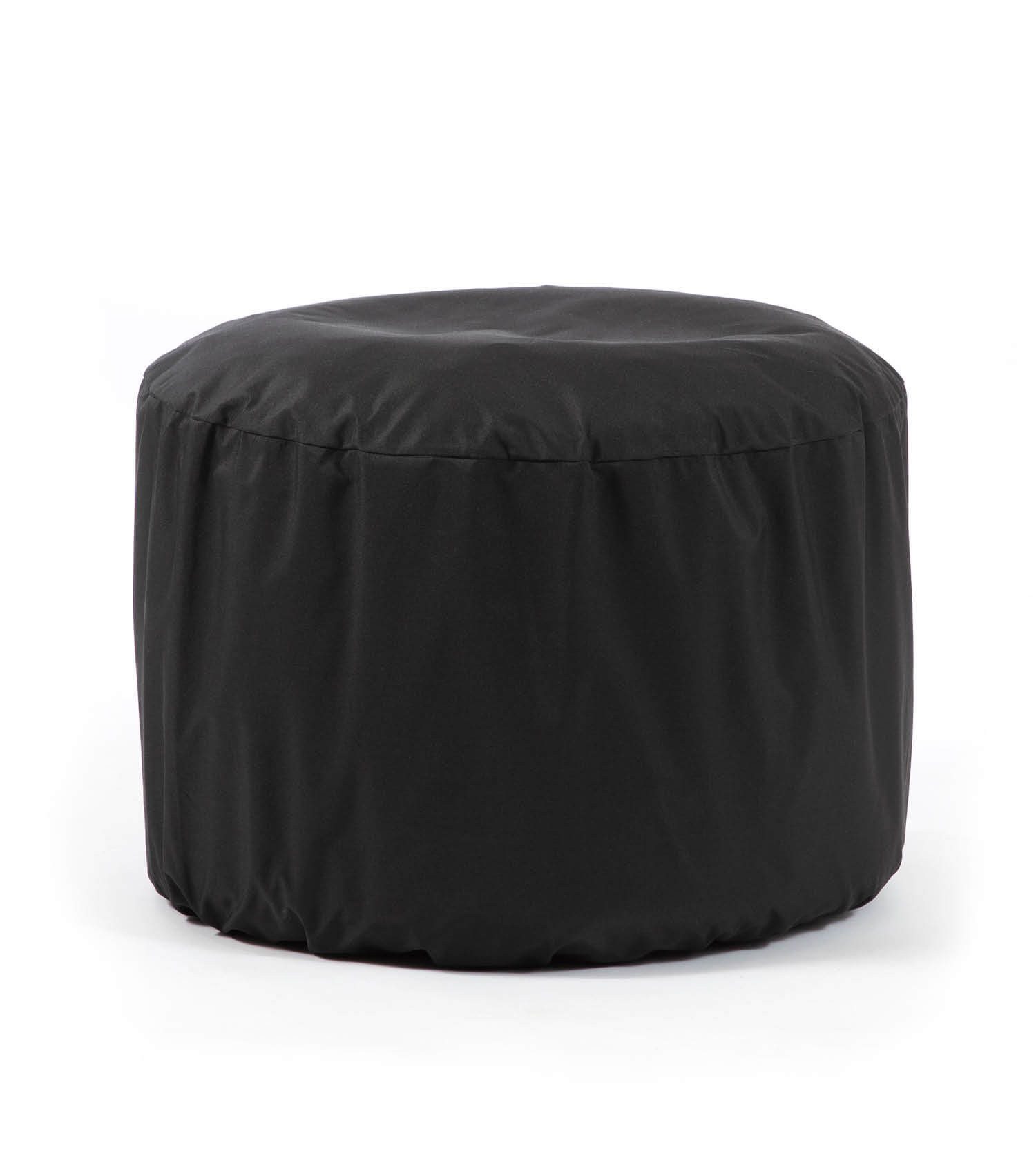 mokebo Gartenmöbel-Schutzhülle Der Beschützer (für den Ruhepouf), Schützhülle für Outdoor Pouf o. Sitz-Hocker rund, wasserfest