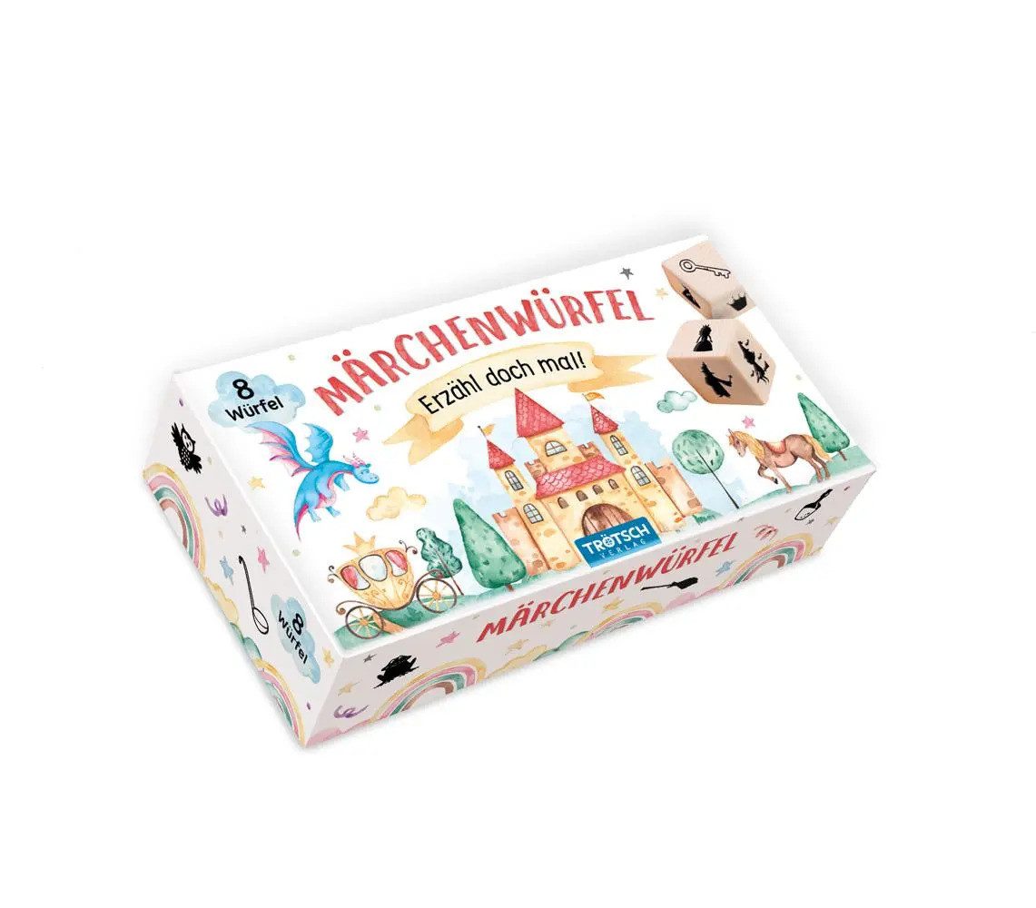 Trötsch Verlag Spiel Trötsch Würfelset Märchenwürfel Erzähl doch mal