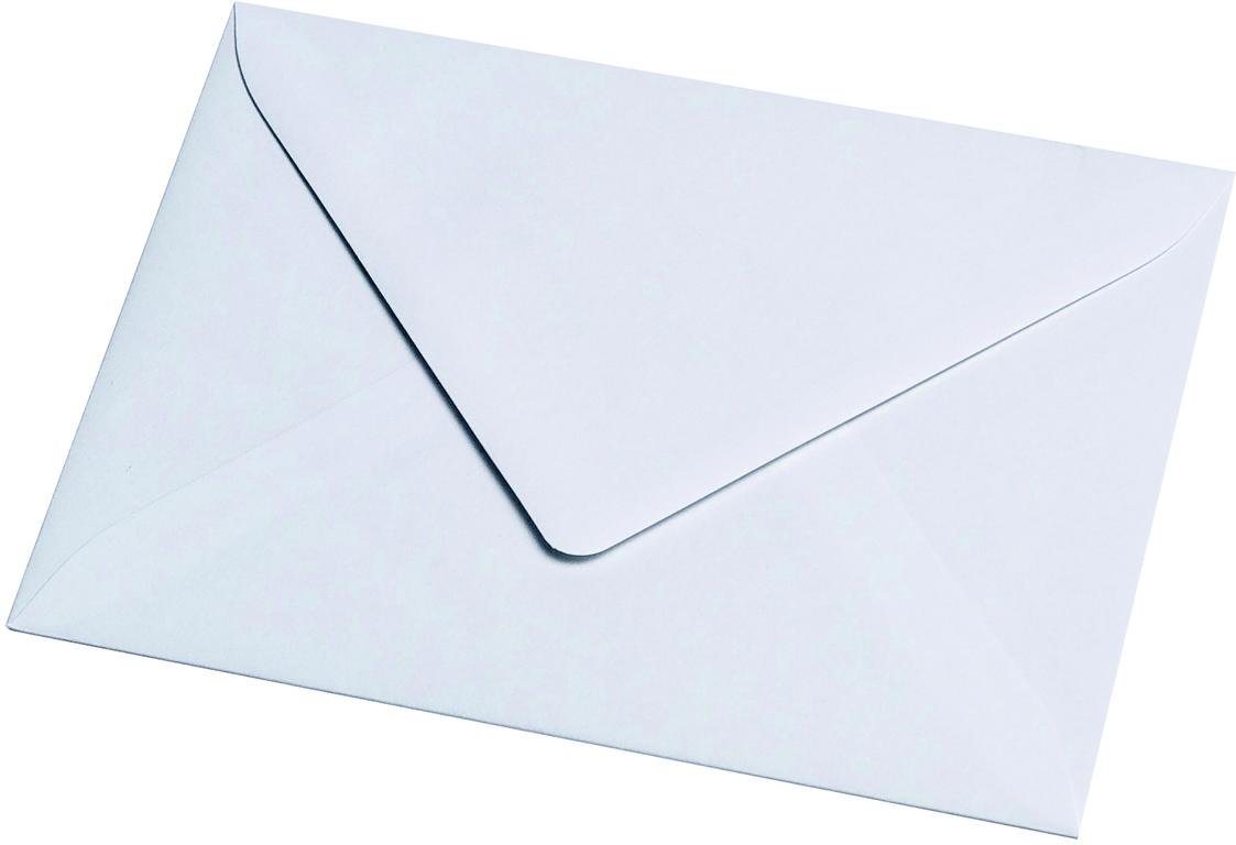 Thumbnail - mayer-network GmbH Briefumschlag 500 Briefumschläge Din C6 weiss mit Seidenfutter 80g/m²