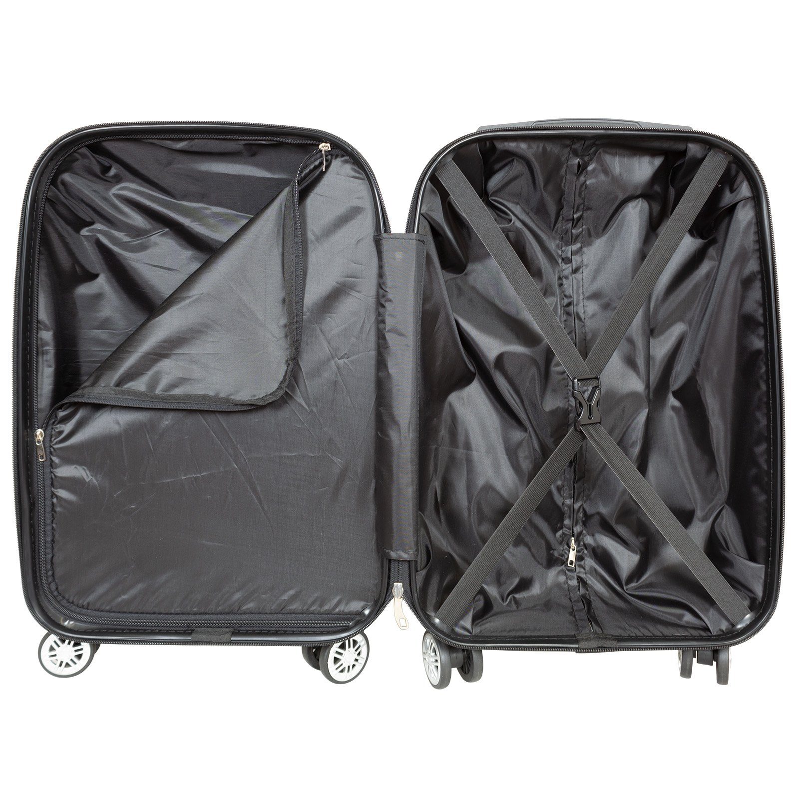 Trendyshop365 Hartschalen-Trolley Reisekoffer im Leoparden-Look, 3 günstig online kaufen