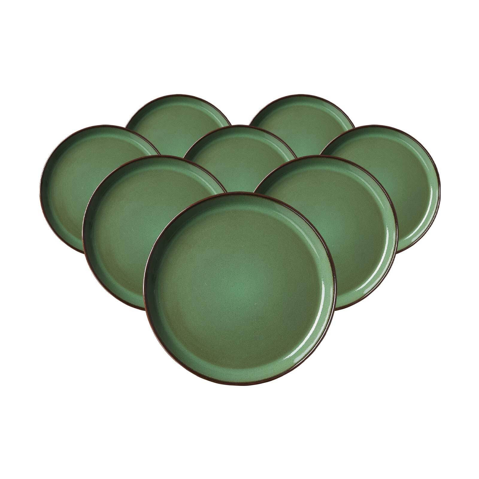 Ritzenhoff & Breker Frühstücksteller Visby Dessert-Teller ø 20,5 cm 8er Set, (8 St)