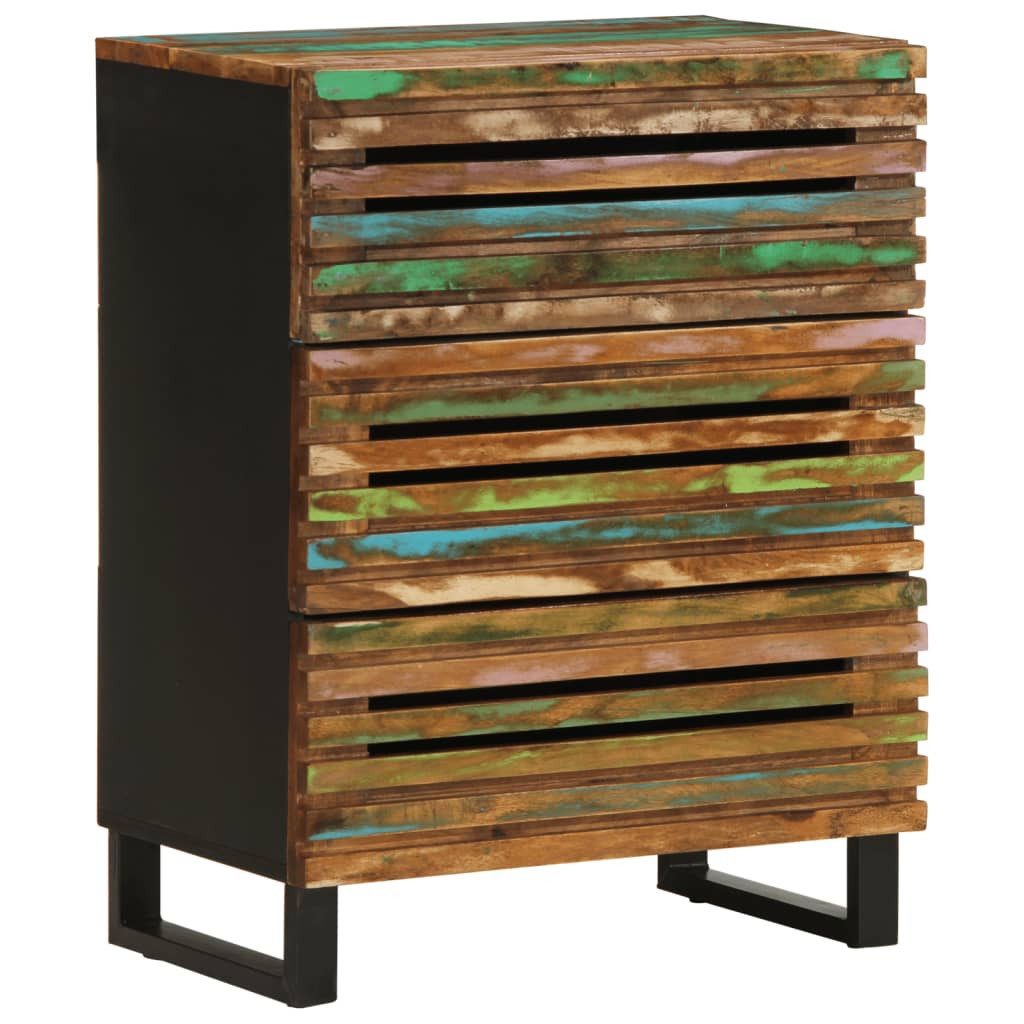 vidaXL Schranksystem Sideboard 60x34x75 cm Massivholz (1-St)