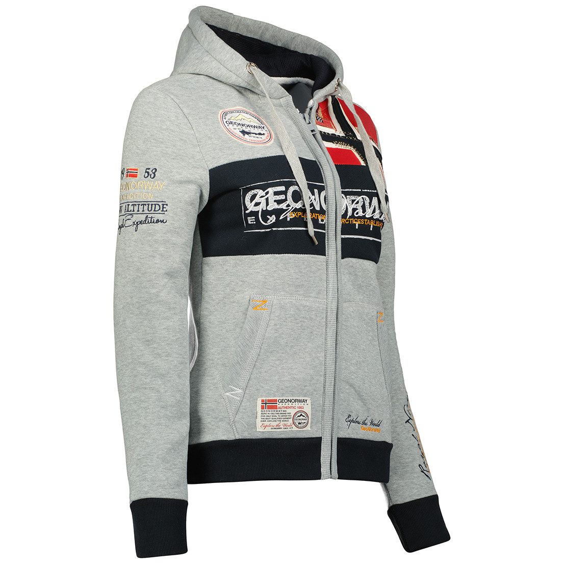Geographical Norway Funktionsjacke Geographical Norway Damen 017 XL / 42 Hellgrau