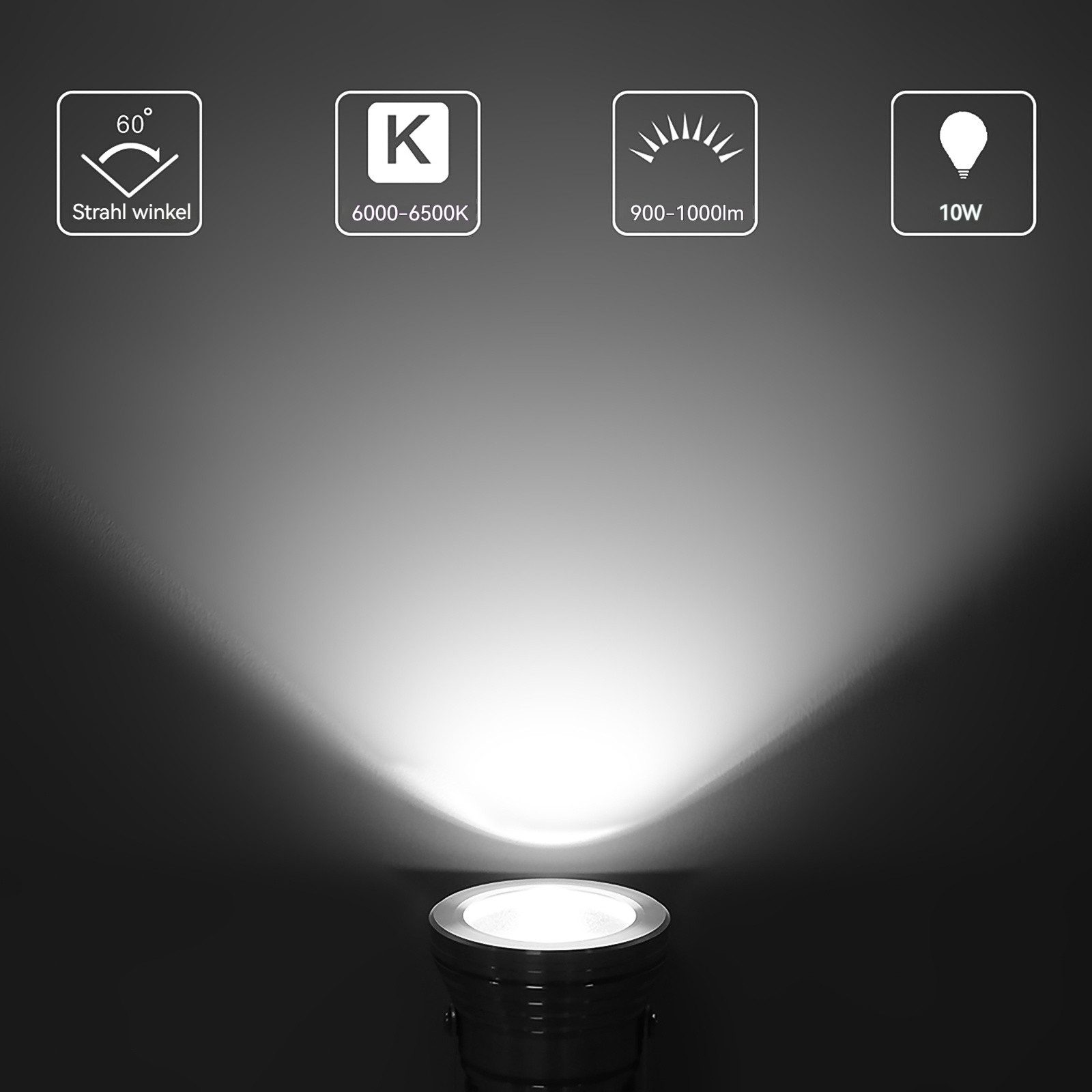BlingBin Pool-Lampe 10W LED Unterwasserlicht Brunnenlicht günstig online kaufen