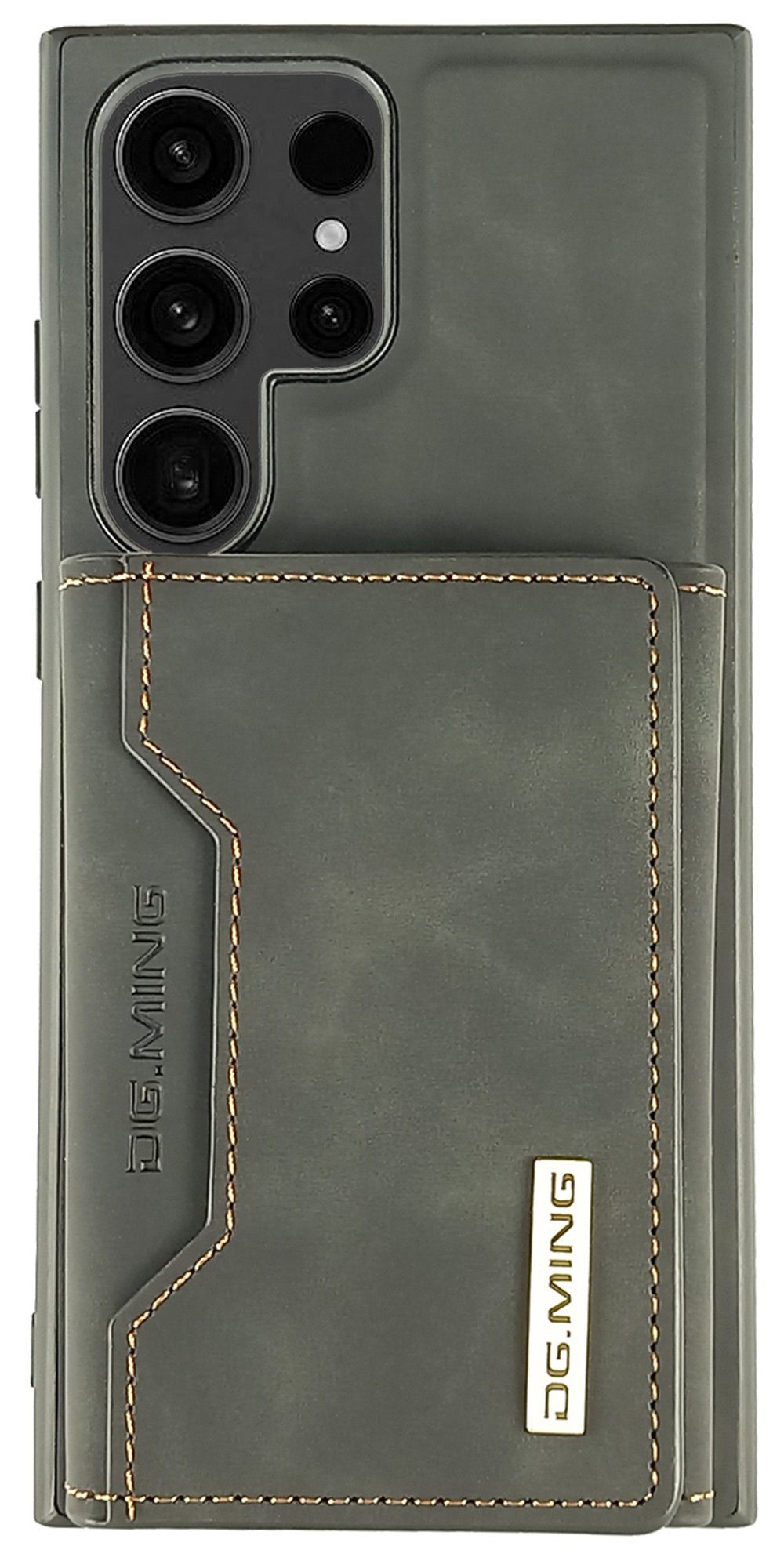 Traumhuelle Handyhülle COVER abnehmbare PORTEMONNAIE SCHWARZ Wallet Hülle Brieftasche Case, für Samsung S23 S22 S21 FE Plus Ultra A14 A34 A54 5G iPhone 15 Pro Max