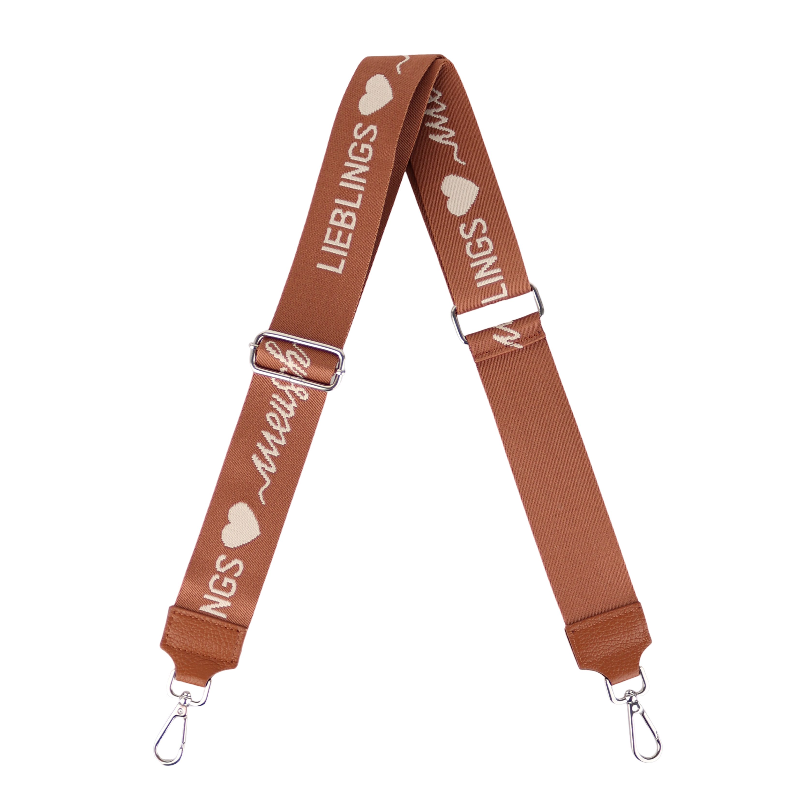 MIRROSI Schulterriemen Made in Italy aus Echtleder Schultergurt für Tasche zum Wechseln (Farben in: Braun, Cognac,Taupe, Helltaupe, 1x Taschengurt) 5cm Breit Bohemian Style