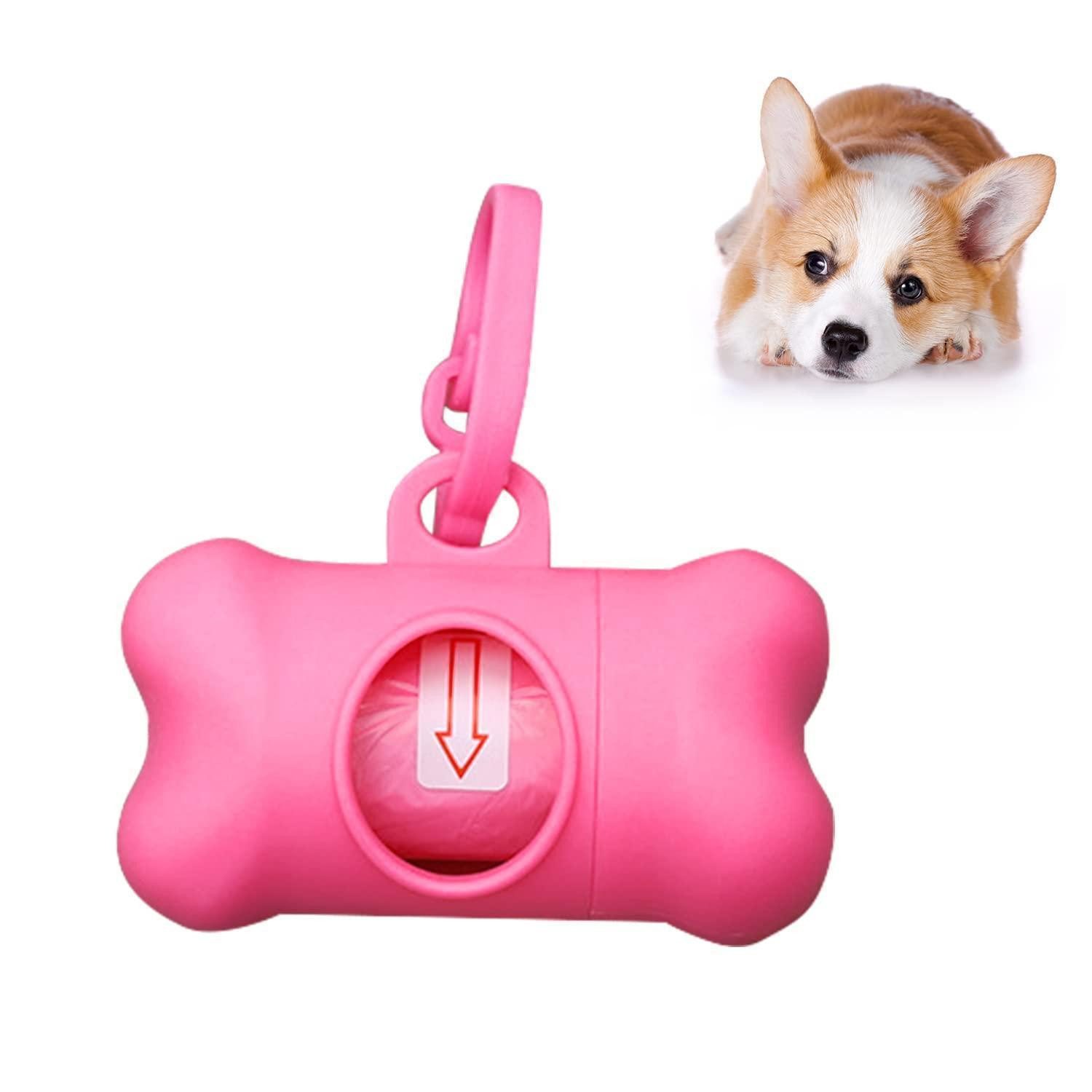LuxusKollektion Hygienebeutelspender Hundekotbeutelspender Leuchtend Rosa