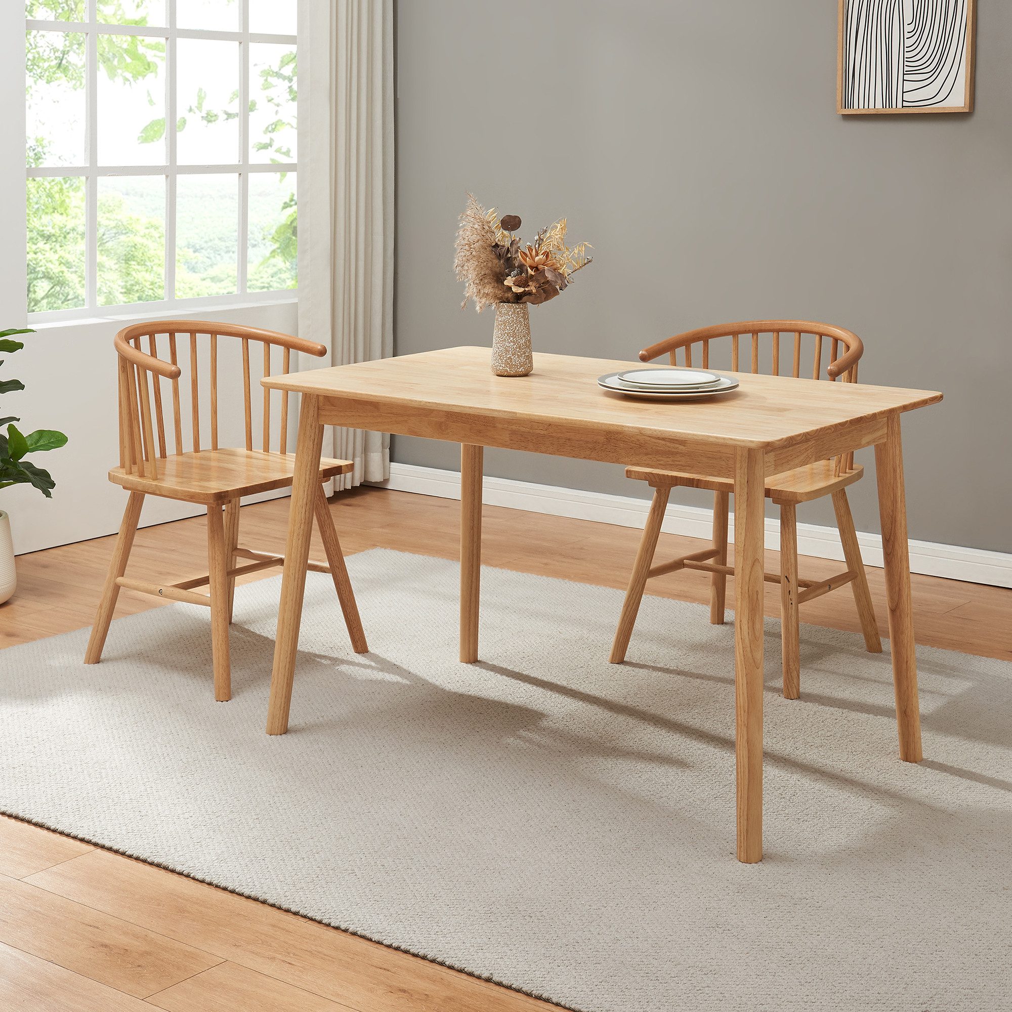 en.casa Esstisch, »Klijori« 140x70x74 cm rechteckig günstig online kaufen