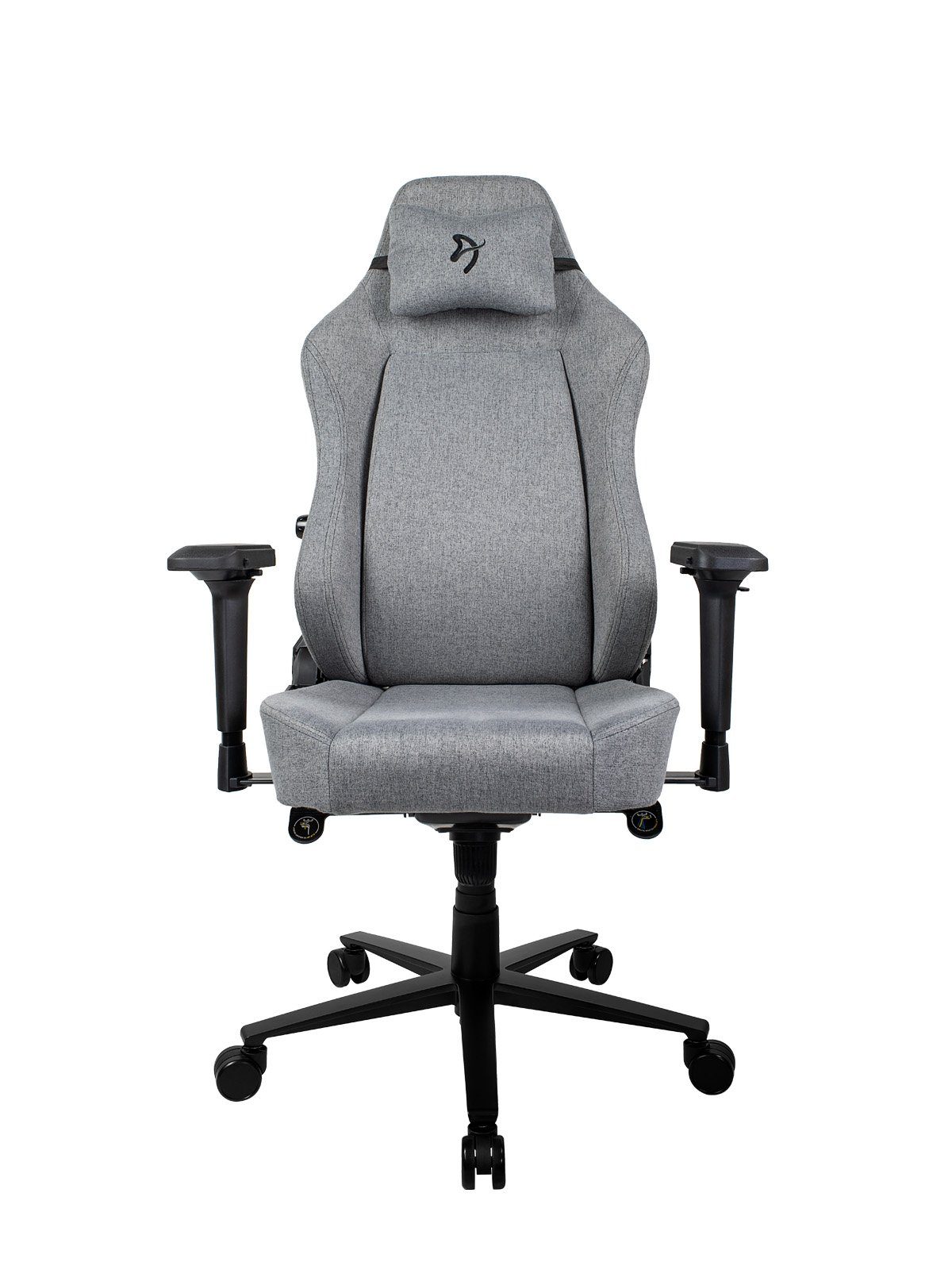Arozzi Gaming-Stuhl Arozzi Primo - Gewebter Stoff - Gaming Stuhl Grau / Schwarzes Logo | Stühle