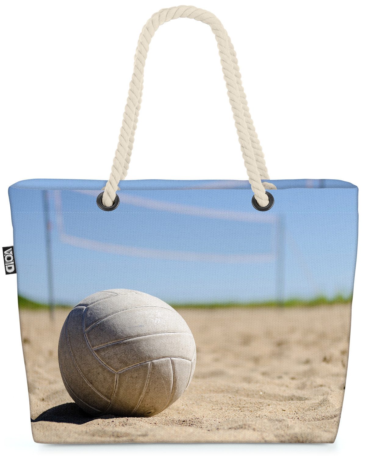 VOID Strandtasche Shopper Strandtasche, Volleyball Beachball Sand Strand volleyball beach-volleyball strand s