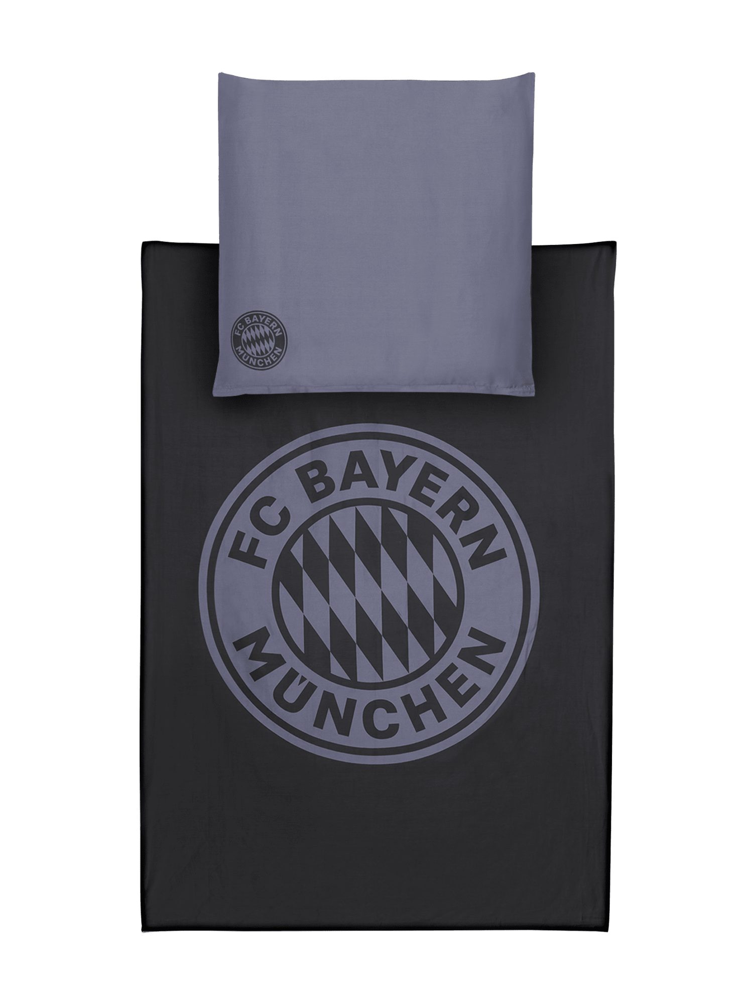 FC Bayern München Bettwäsche FC Bayern München I Bettwäsche I Grau, Baumwolle