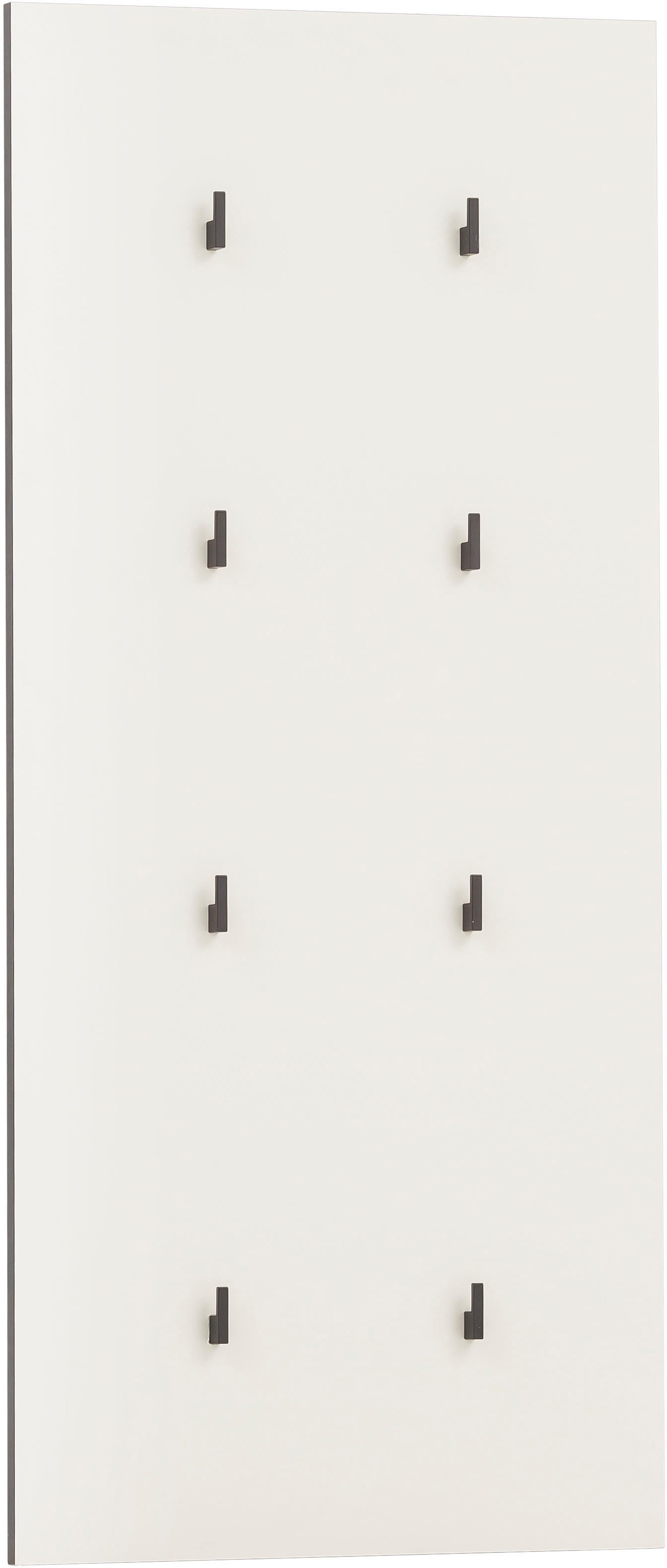 Schildmeyer Garderobenpaneel Alexa, Breite 49 cm, 8 Kleiderhaken