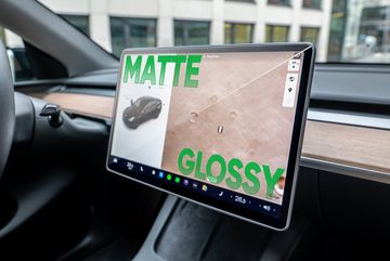 2befair Displayschutzfolie (Matt/Klar) für das Tesla Mode, Displayschutzfolie