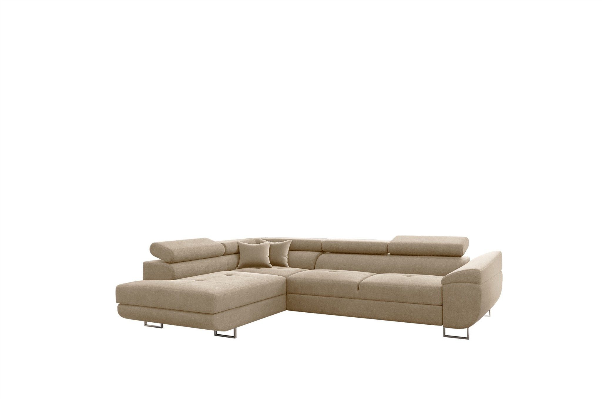 Fun Möbel Ecksofa Schlafsofa Sofa CARMELO günstig online kaufen