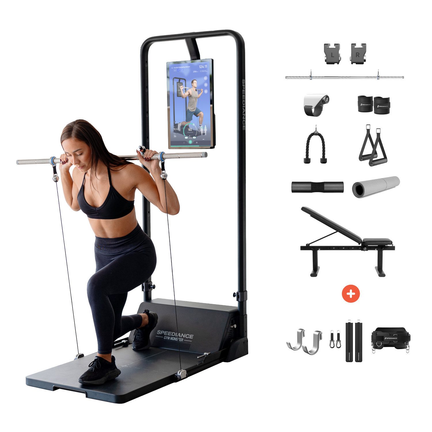 SPEEDIANCE Kraftstation Gym Monster Ganzkörper-Krafttraining Home Gym