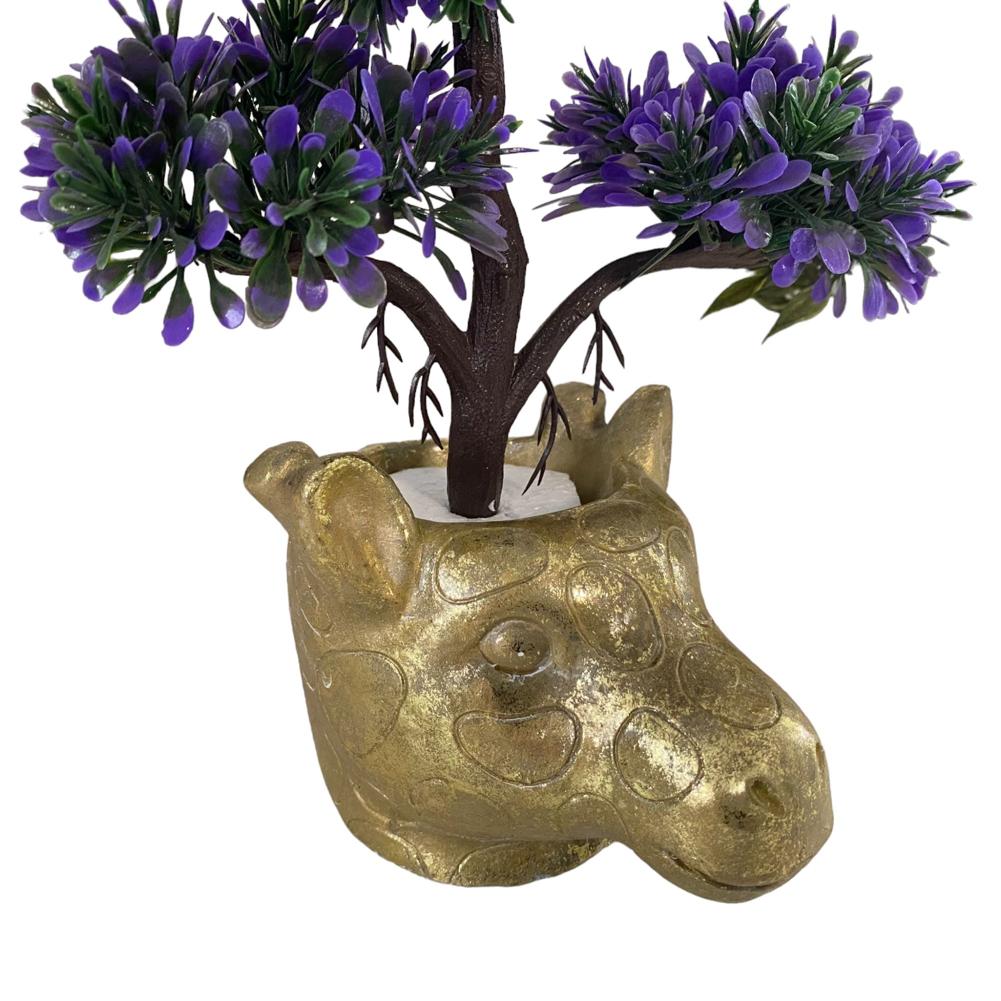Aspinaworld Blumentopf Giraffen Figur Blumentopf Übertopf 10 cm, Deko Topf