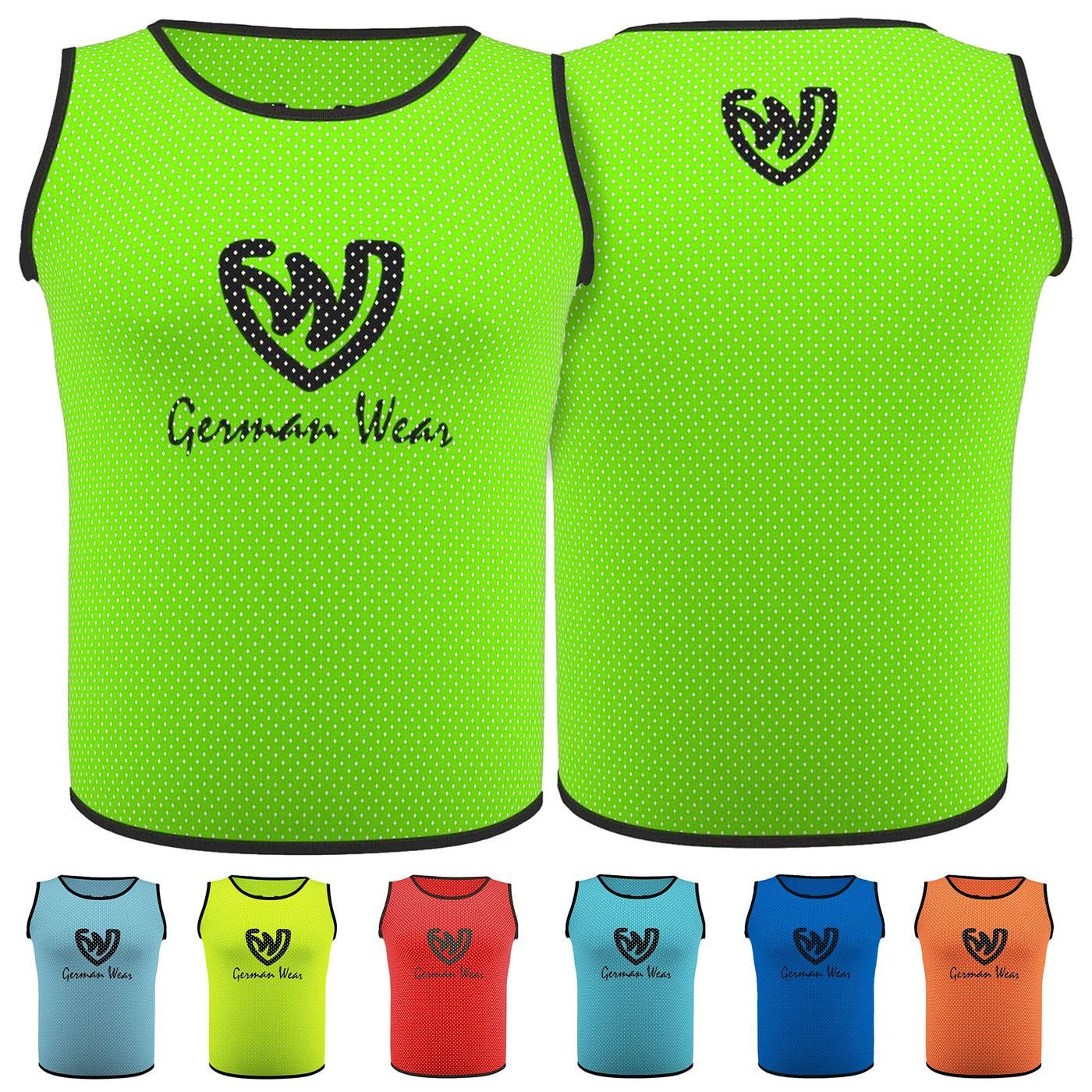 German Wear Trainingsleibchen GWLB01 GermanWear Leibchen Trainingsleibchen