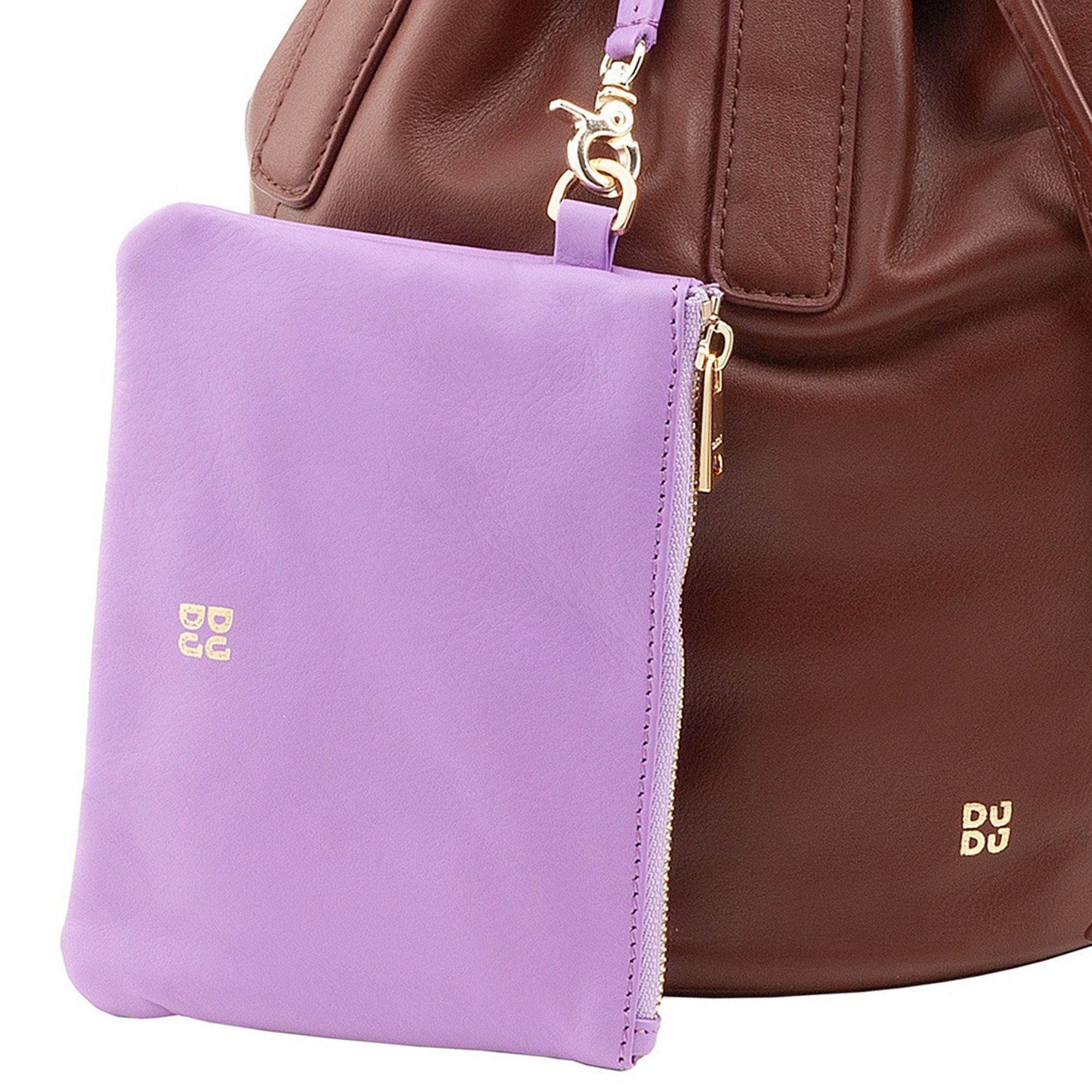 DuDu Beuteltasche Filicudi, Leder