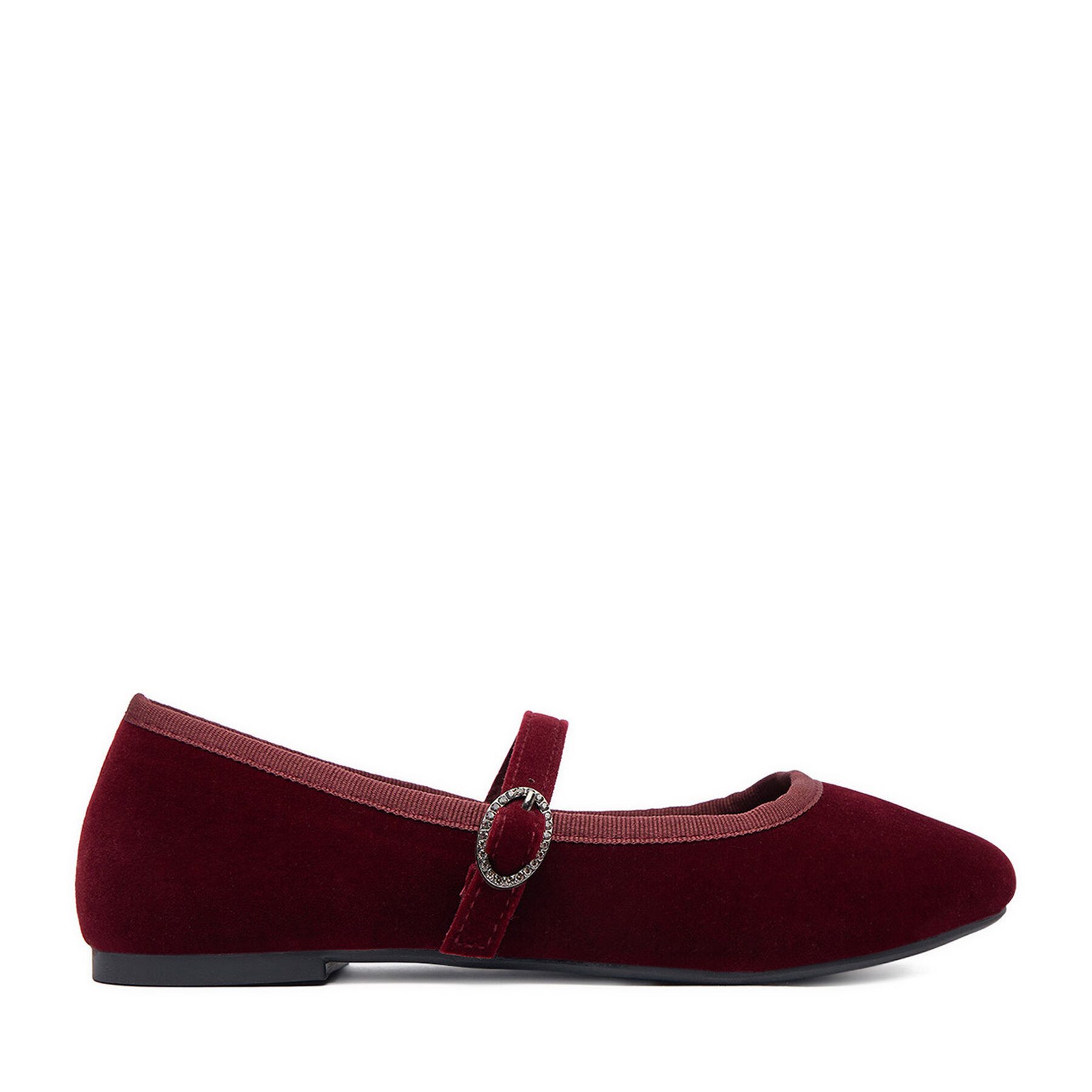 DeeZee Deezee Mädchen Ballerinen 5907964248293 Rotwein Ballerina – Bild 3 von 3