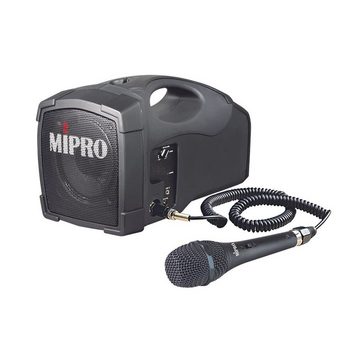 Mipro Audio Mikrofon MA-101C Lautsprecher mit Mikrofon mit Stativ