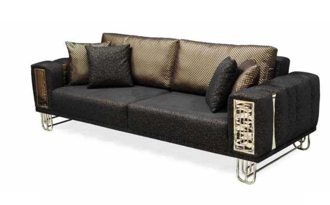 Teile, Sitzer Moderne Textil Sofas 3 Sofa 1 Neu, Sitzer Made Design Europa in Couchen Sofa JVmoebel 3 Sofa