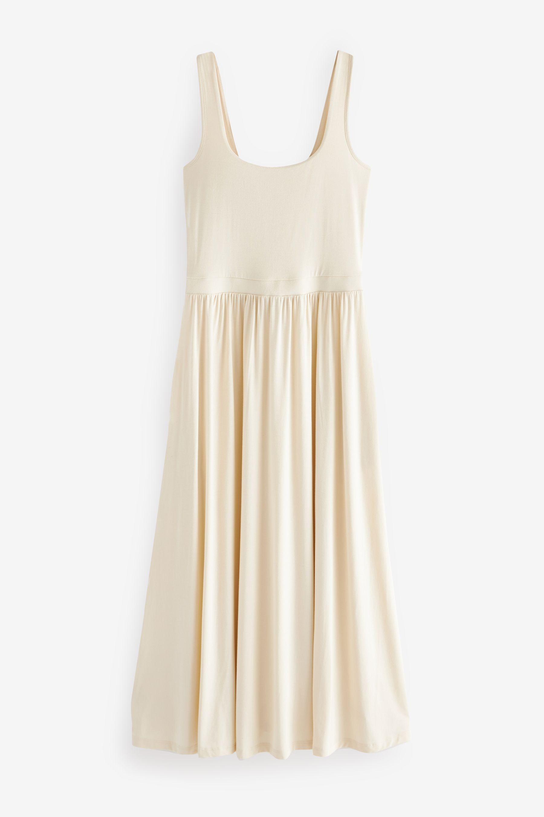 Next Jerseykleid Sommerliches, tailliertes Jersey-Kleid (1-tlg) günstig online kaufen