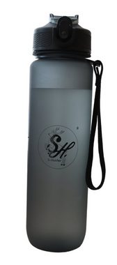 S-Hunter/Sauerland Hunter Trinkflasche Trinkflasche 1L Strohhalm BPA Frei Sport Fitness Flasche, BPA Frei, 1 L, Auslaufsicher, mit Strohhalm,super bequem