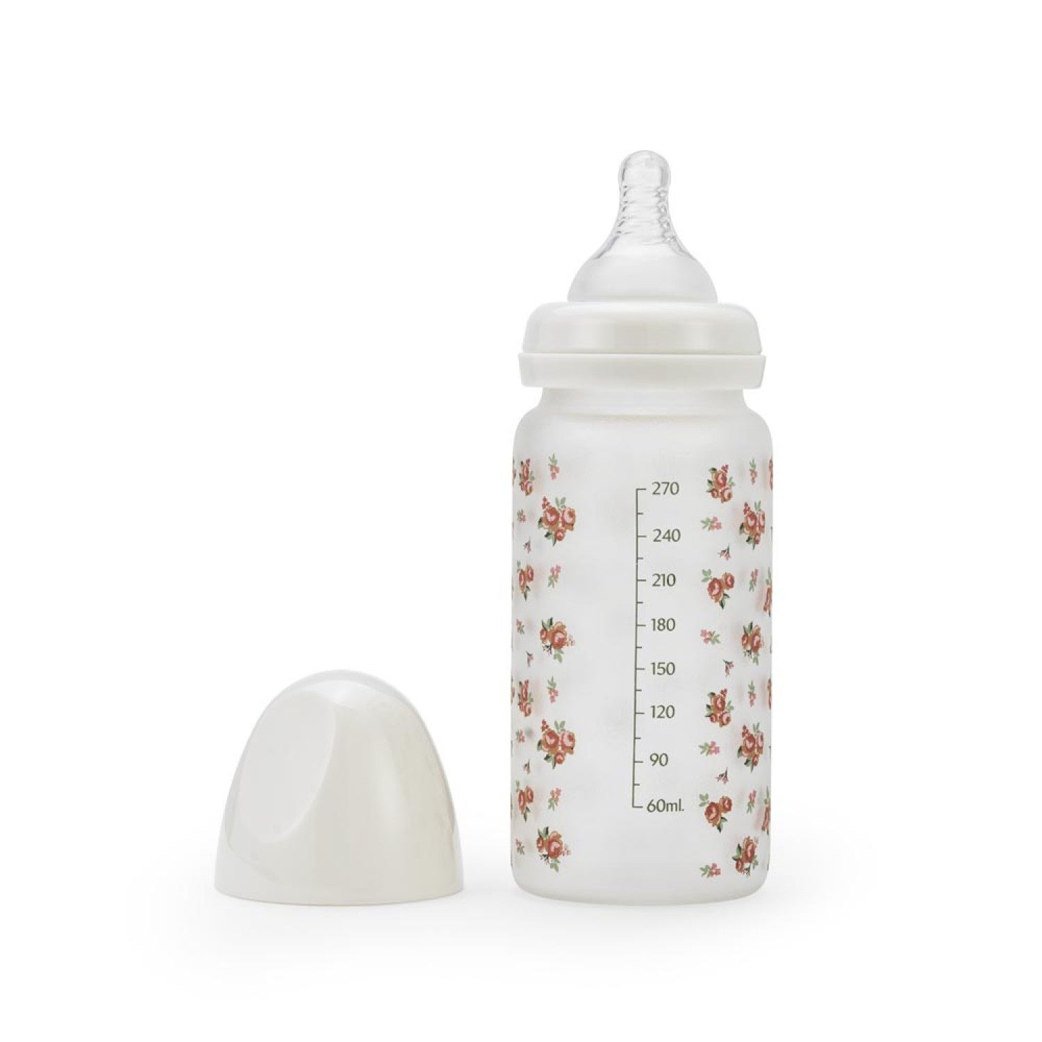 Elodie Babyflasche Babyflasche aus Glas - Autumn Rose