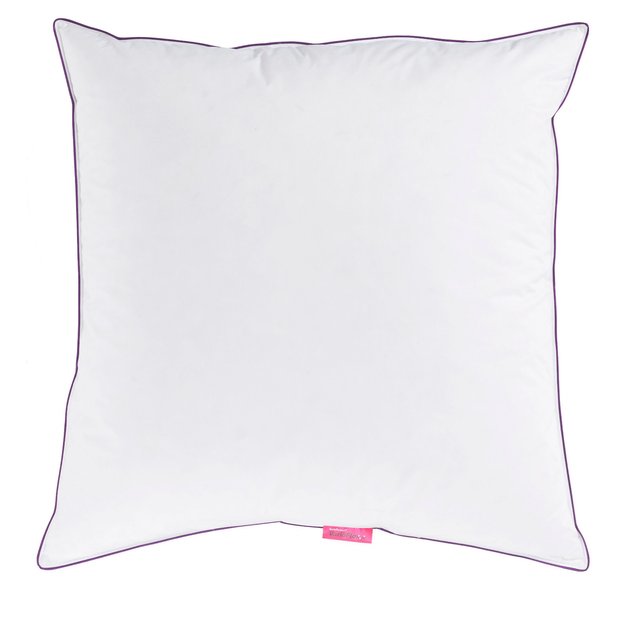 Haeussling Daunenkissen Häussling BodyPerfect VarioFlex.x 80x80 cm, 2-Kammerkissen, Füllung: 85% Federn, 15% Daunen und 70% Federn, 30% Daunen, Bezug: 100% Baumwolle