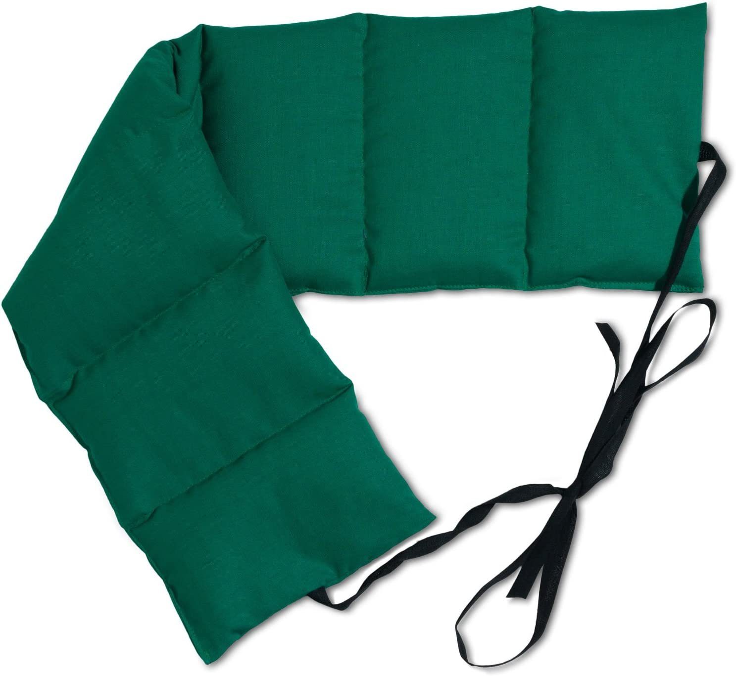 Giraffenland Wärmekissen Leinsamenkissen 7-Kammer mit Band 65x15cm - Wärmekissen Körnerkissen, Wärmekissen>Mikrowelle/Backofen, Kältekissen>Kühlschrank/Gefriertruhe