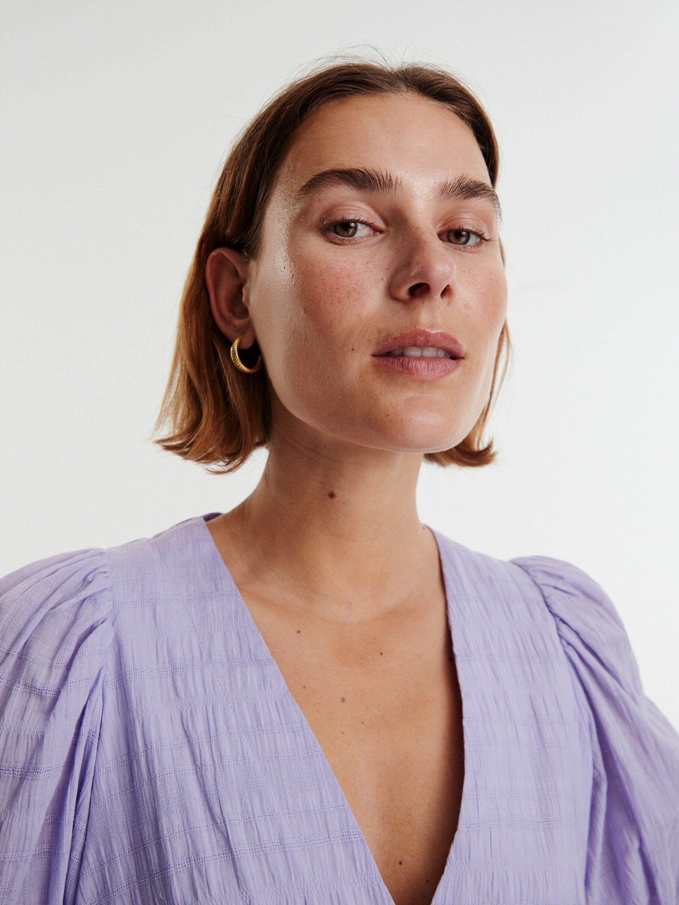 EDITED Midikleid Miriam (1-tlg) Drapiert/gerafft