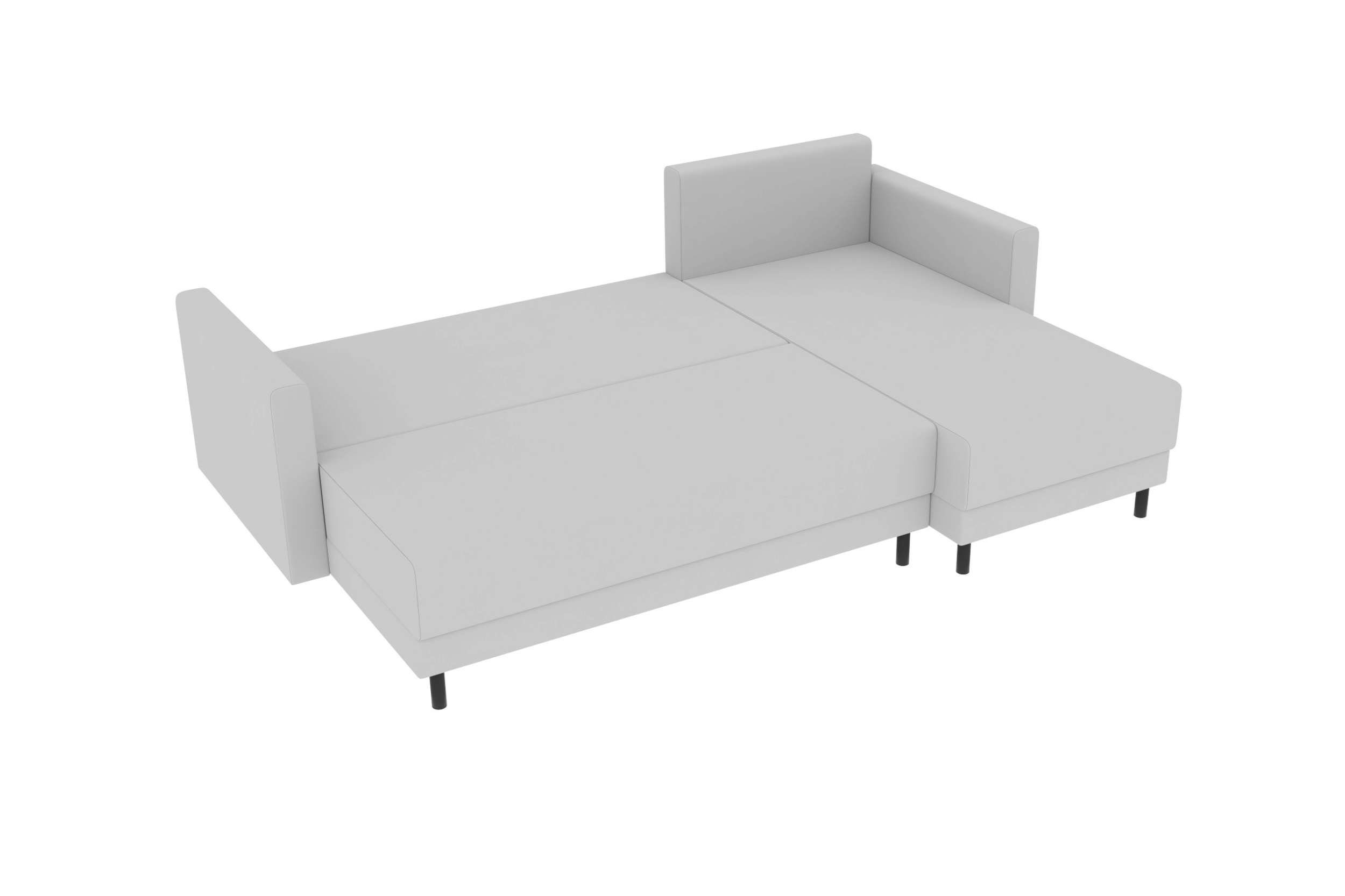 Stylefy Ecksofa L-Form, Sitzkomfort, mit Sofa, Paloma, Bettfunktion, Eckcouch, Modern Bettkasten, Design mit