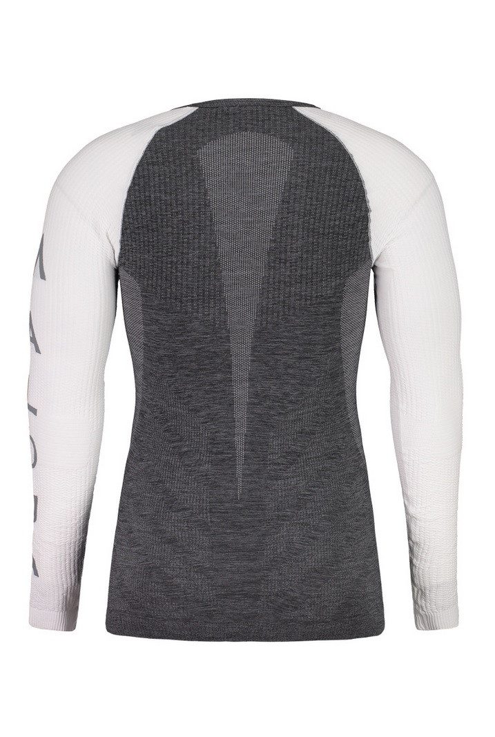 Maloja Langarmshirt BenedictM Shirt (maximale Bewegungsfreiheit) Unterwäsche grau Herren