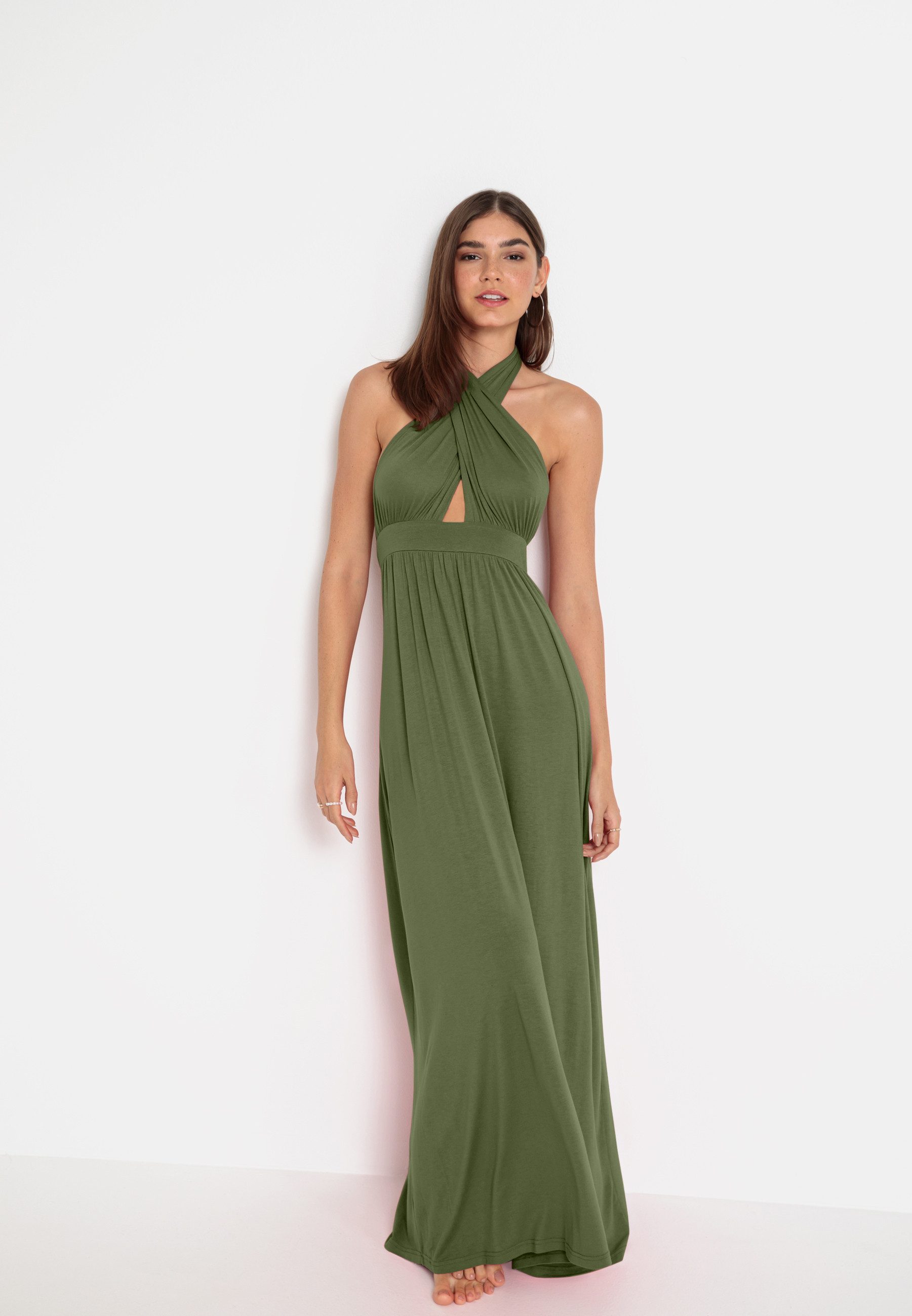 LSCN by LASCANA Neckholderkleid in Maxilänge – Bild 4 von 5