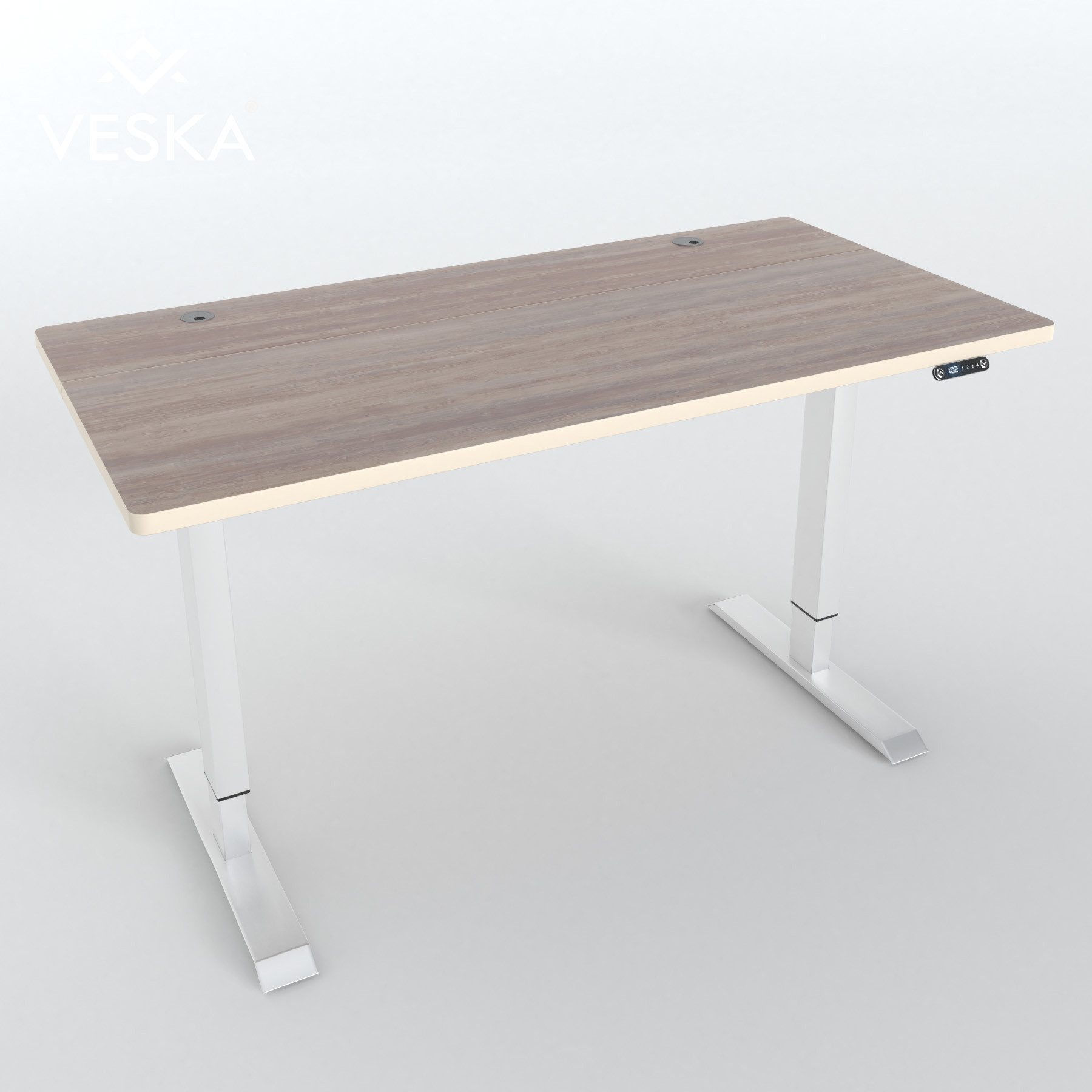 VESKA Schreibtisch Höhenverstellbar 140 x 70 günstig online kaufen