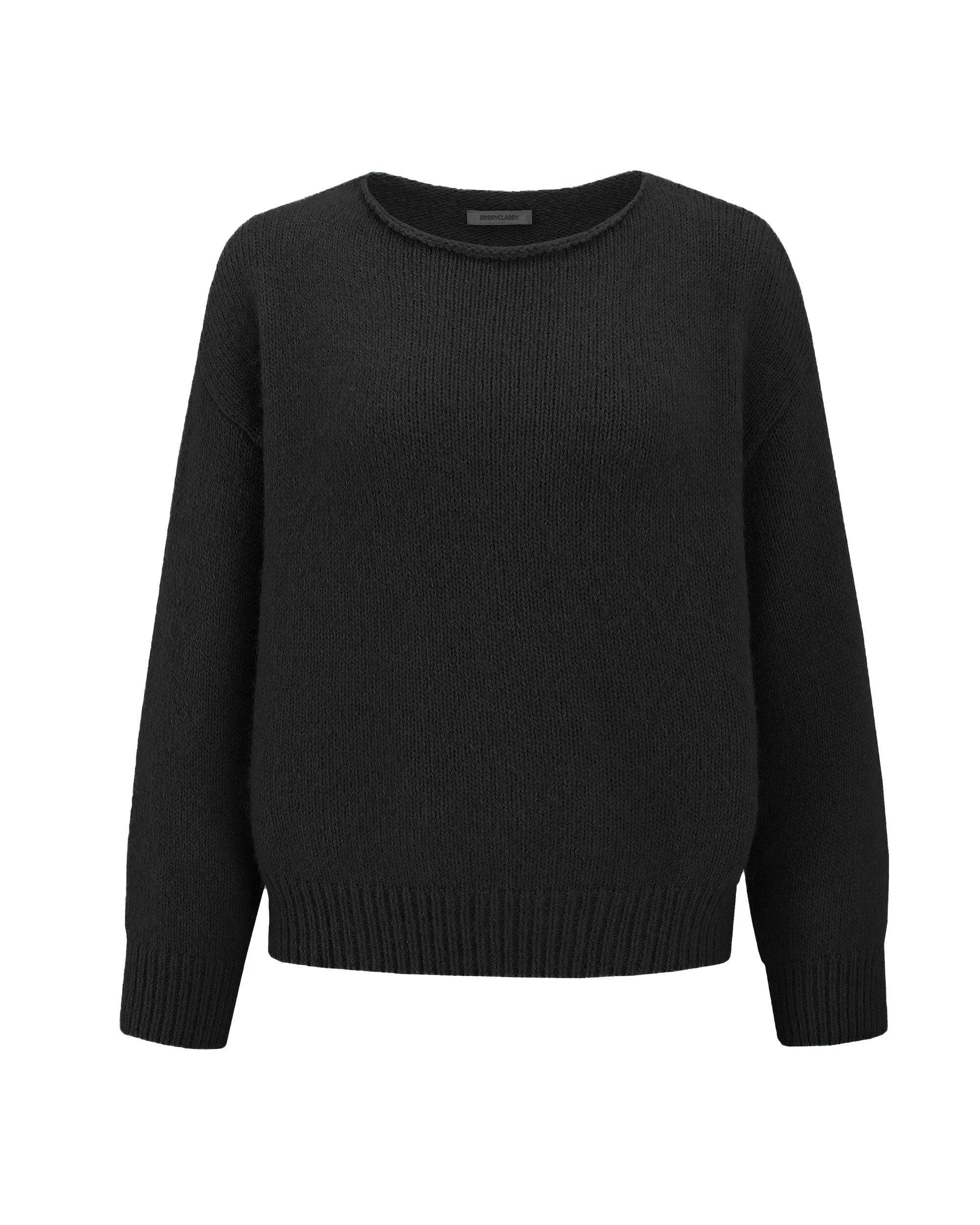 SASSYCLASSY Strickpullover Oversize Pullover Damen in Blockstreifen elegant günstig online kaufen