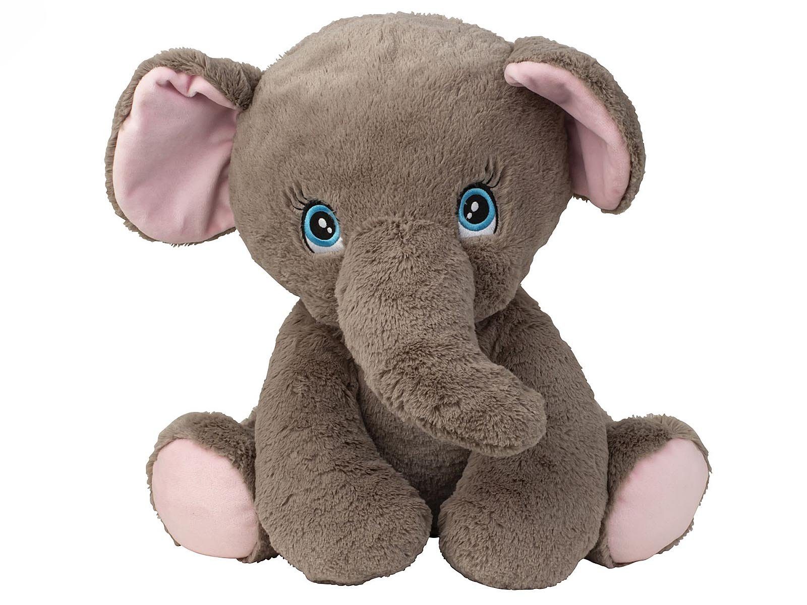 Kuscheltier 4273 Elefant mit hübschen Augen sitzend ca. 41cm Elefant (Stück, 1-St., 1)