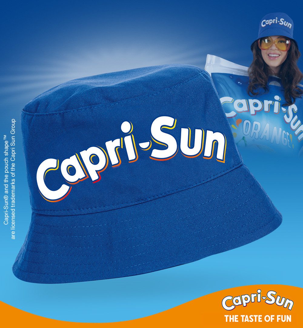 Fries Fischerhut Capri Sun Fischerhut Mütze Capri Sonne Trinkpäckchen Karneval Fasching