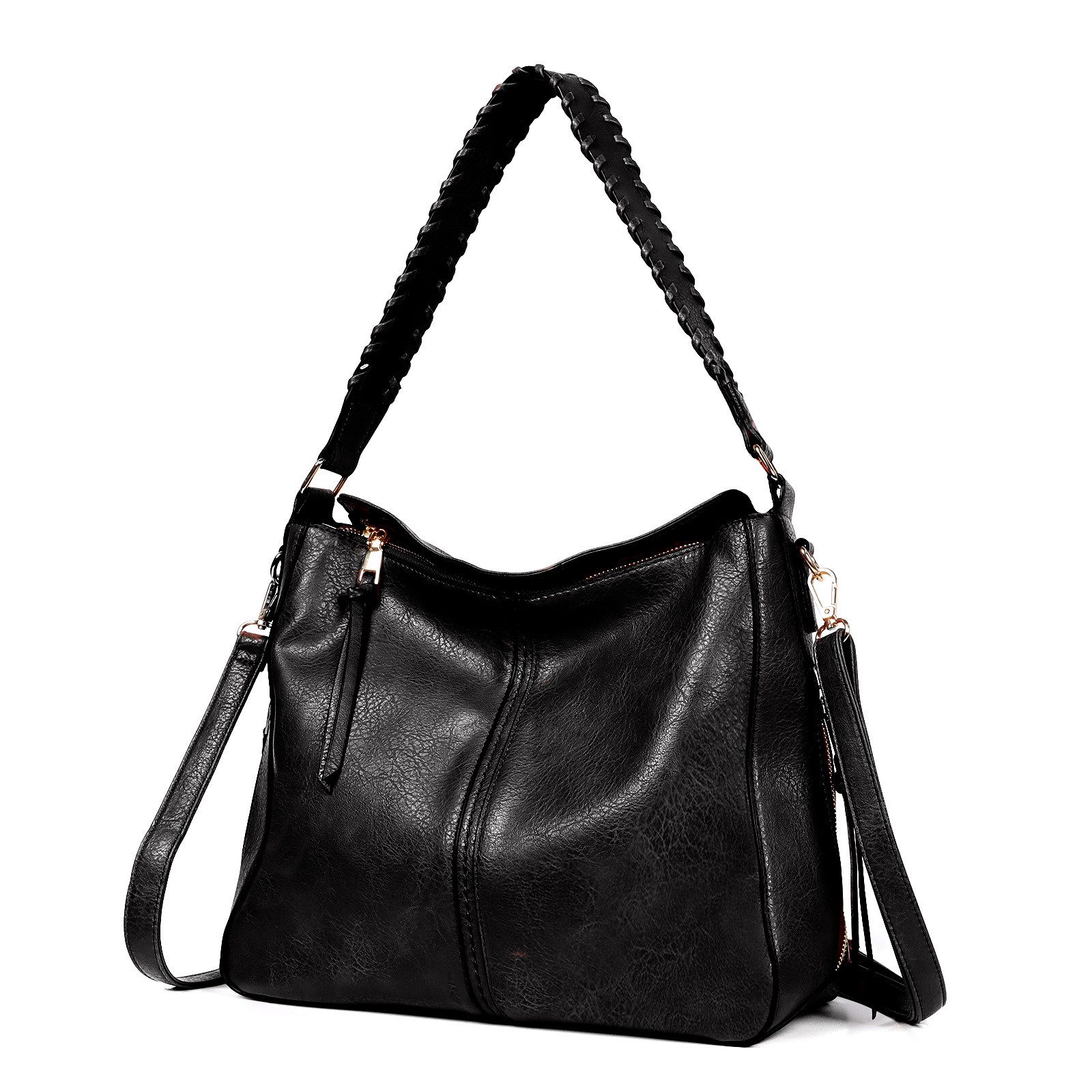 TAN.TOMI Schultertasche Handtasche Damen Shopper Lederimitat Umhängetasche günstig online kaufen