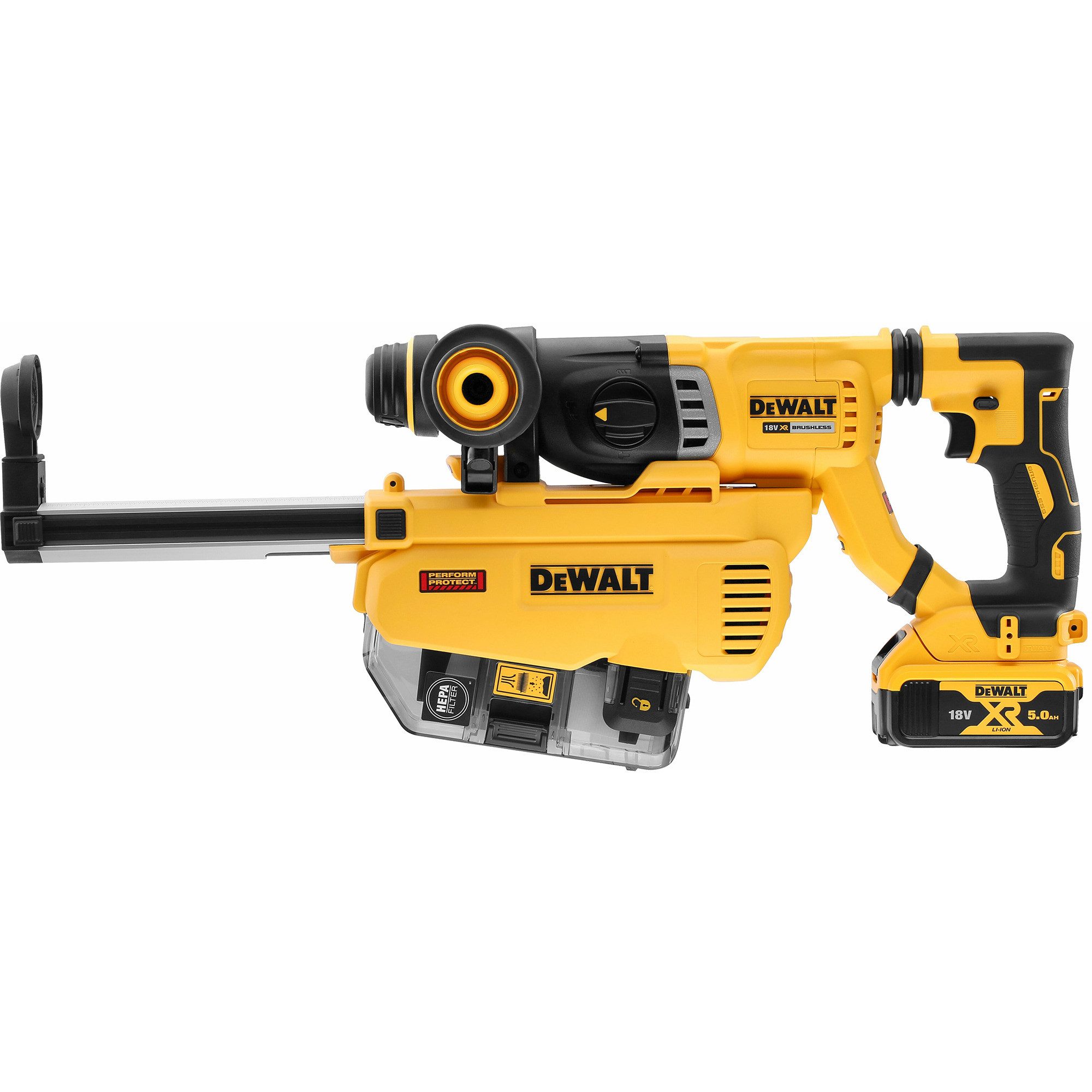 DeWalt Bodendüse DEWALT Staubabsaugung DWH205DH, für Bohrhammer