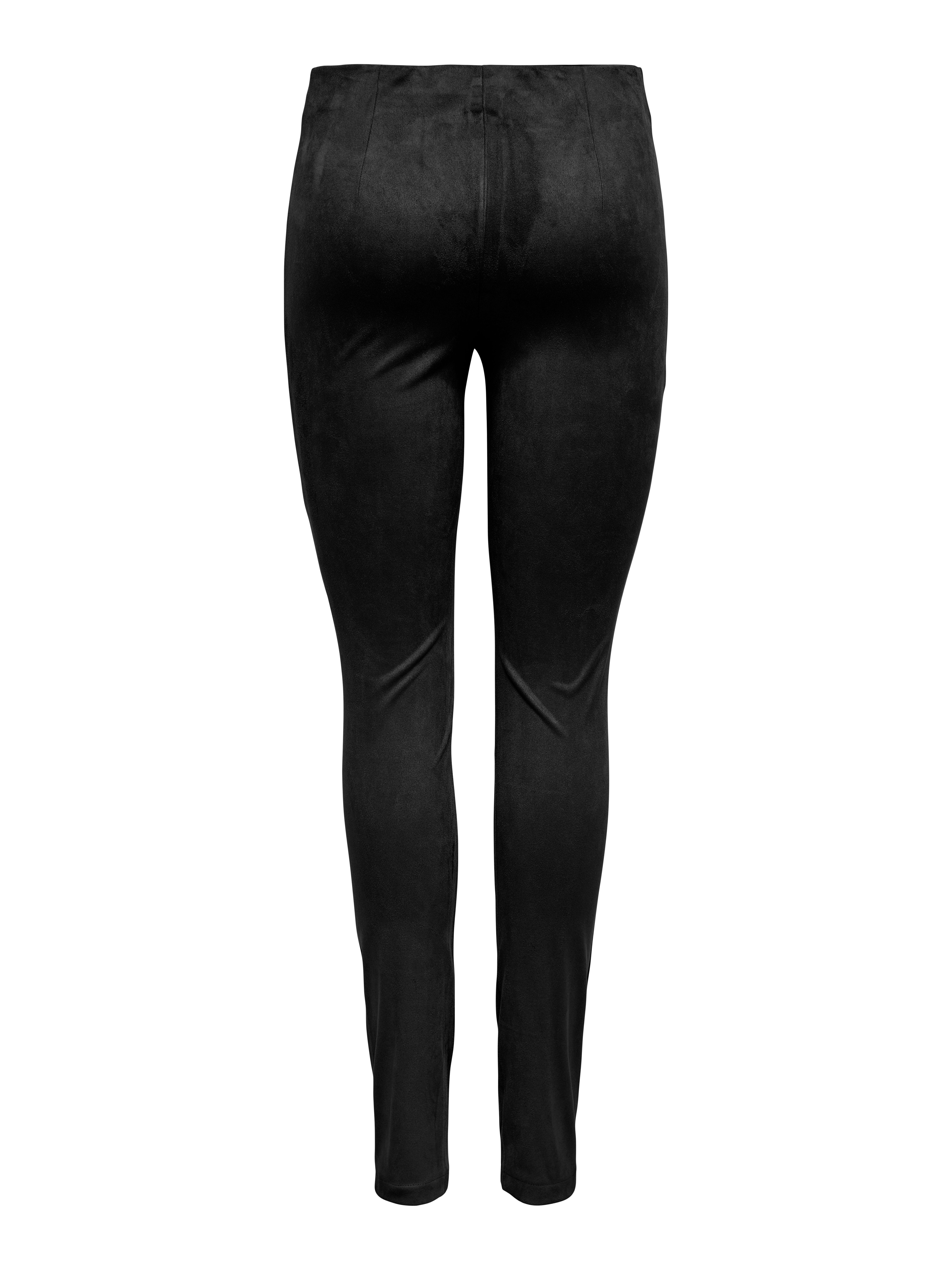 ONLY Leggings ONLANGALI LIFE ZIP FAUX S LEGGING CC PNT weiches Wildlederimitat – Bild 3 von 3