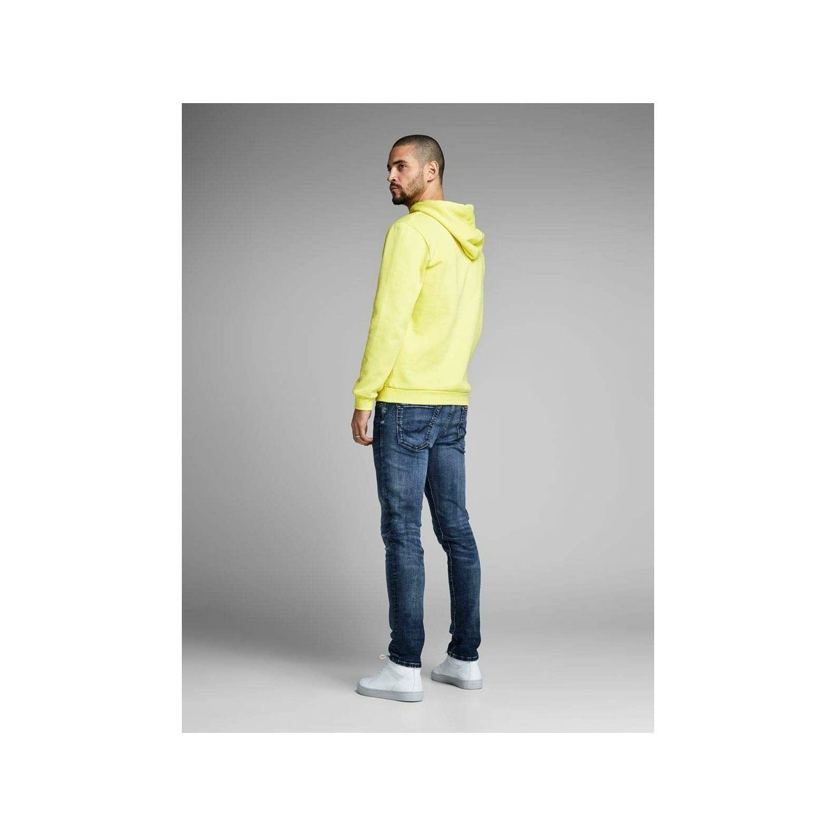 Jack (1-tlg) & Jones blau 5-Pocket-Jeans