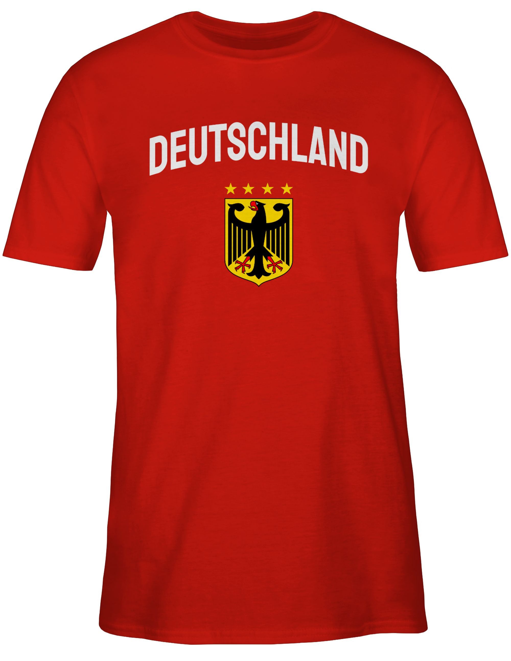 Shirtracer T-Shirt Deutschland Wappen mit Bundesadler, günstig online kaufen