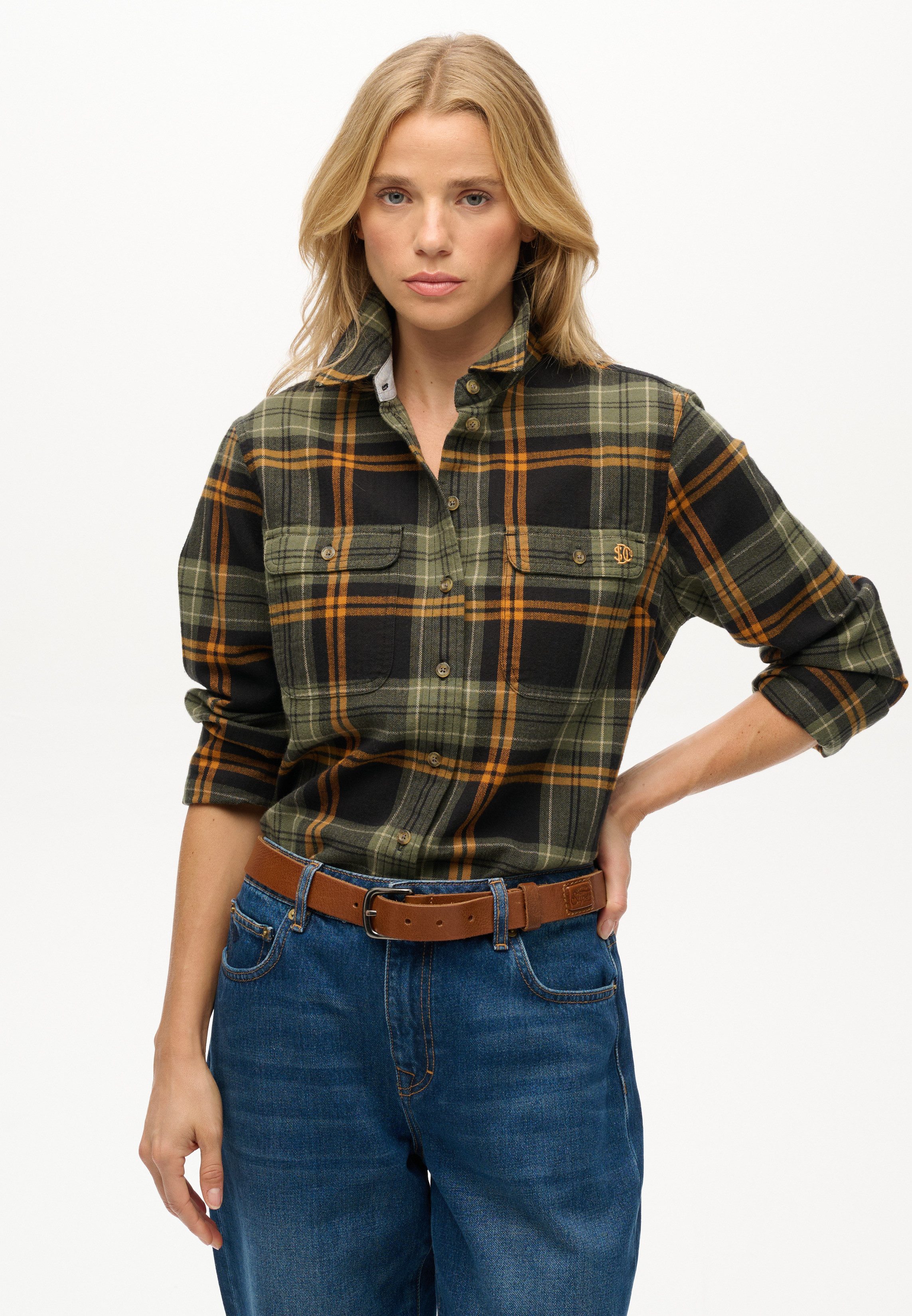 Superdry Karobluse LUMBERJACK CHECK FLANNEL SHIRT günstig online kaufen