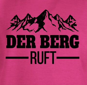 Shirtracer T-Shirt Der Berg ruft - schwarz Kinder Sport Kleidung