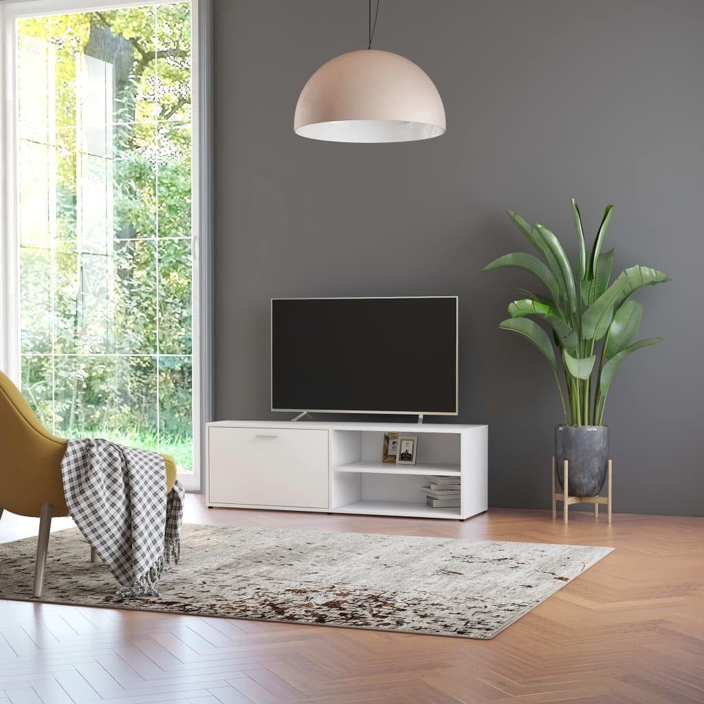 furnicato TV-Schrank Weiß 120x34x37 cm Holzwerkstoff günstig online kaufen