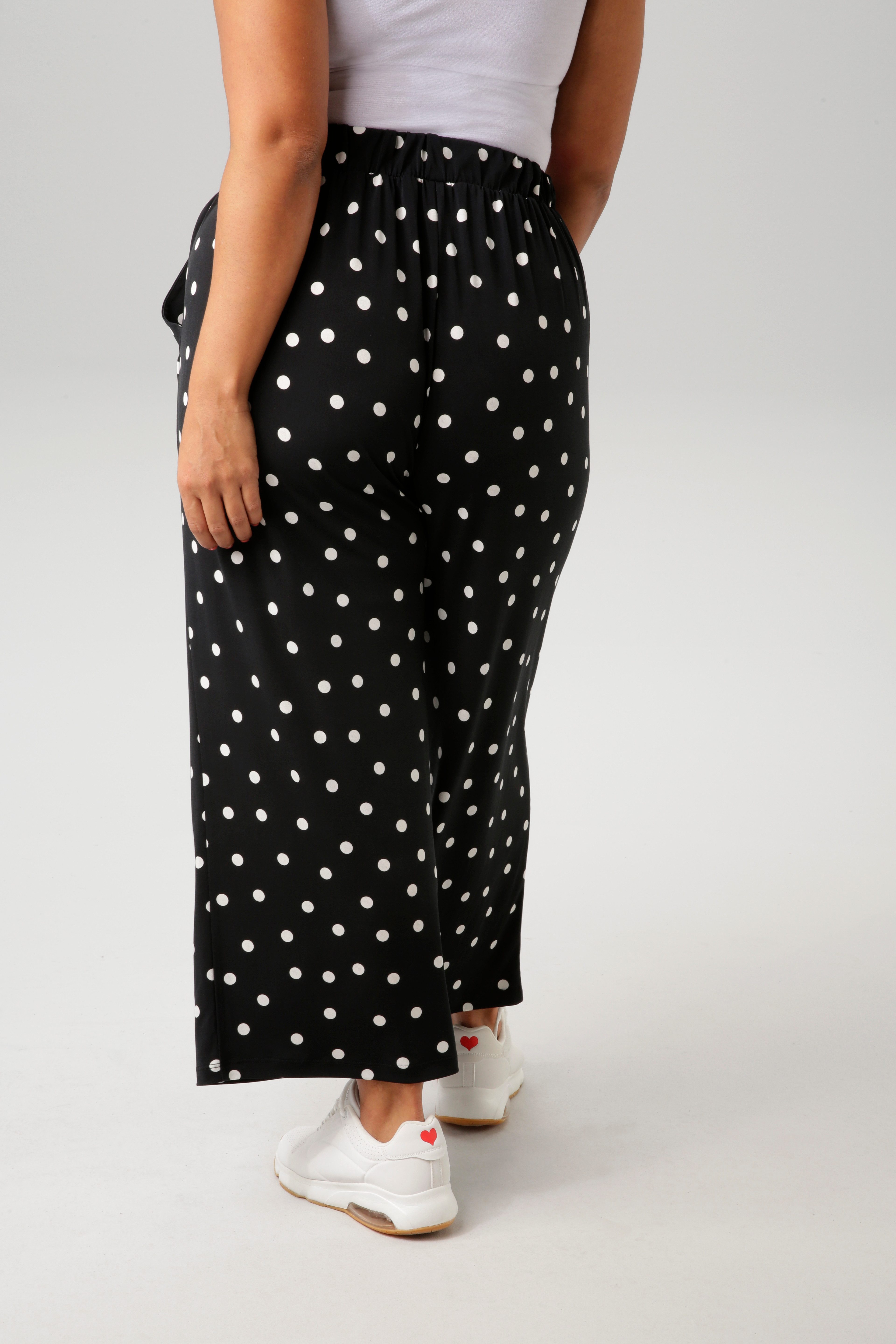 Aniston PLUS Culotte, im tupfen-Dessin günstig online kaufen