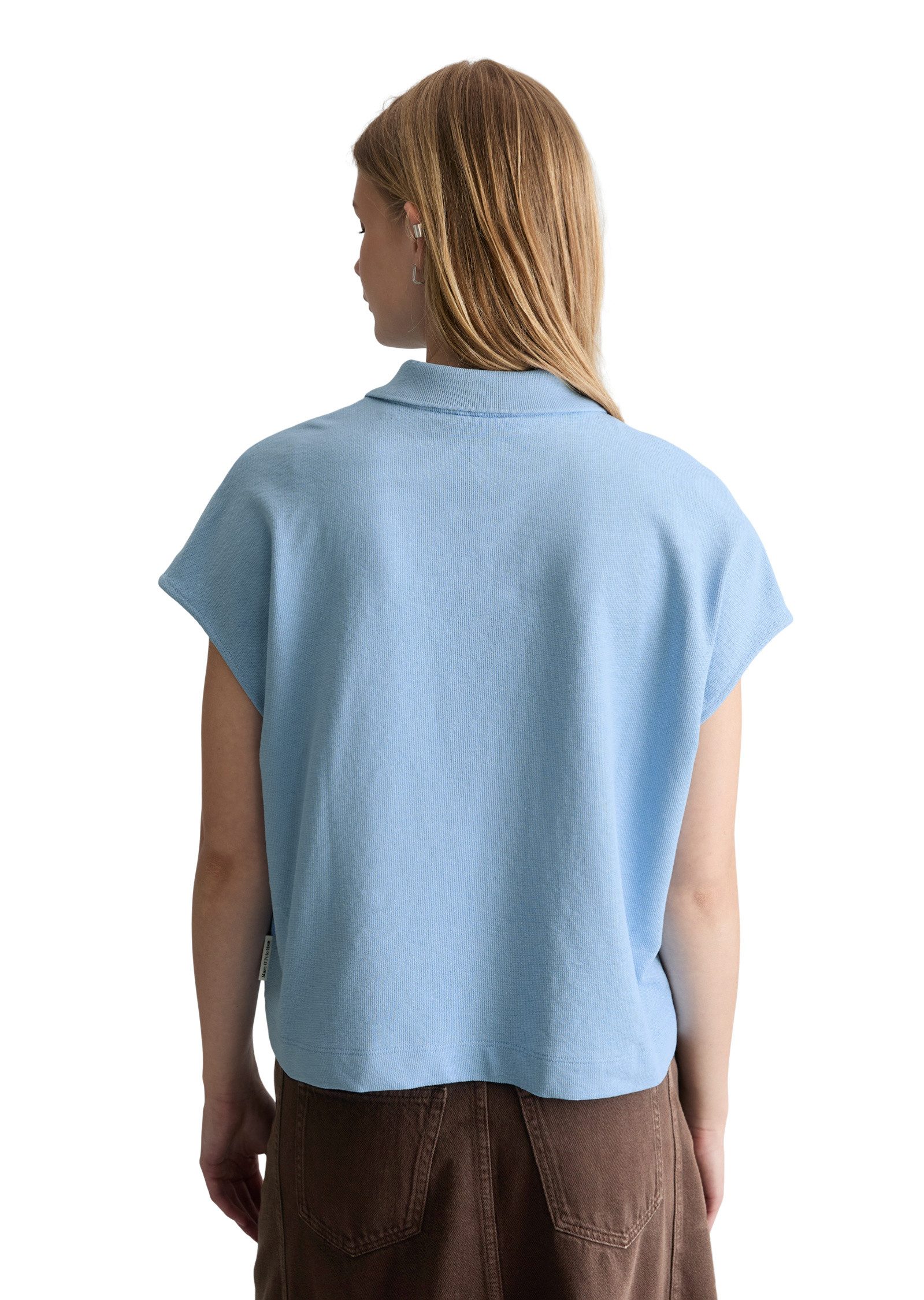 Marc O'Polo DENIM Poloshirt aus schwerem Single Jersey